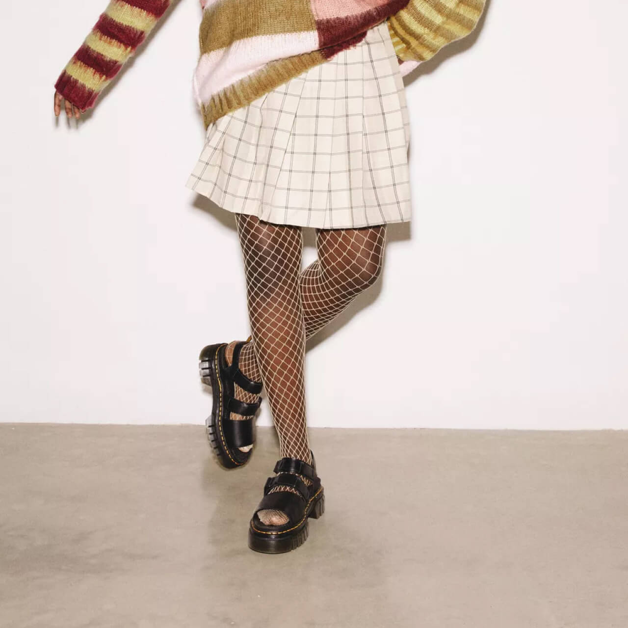 Dámske čierne sandále Dr. Martens Ricki 3-Strap