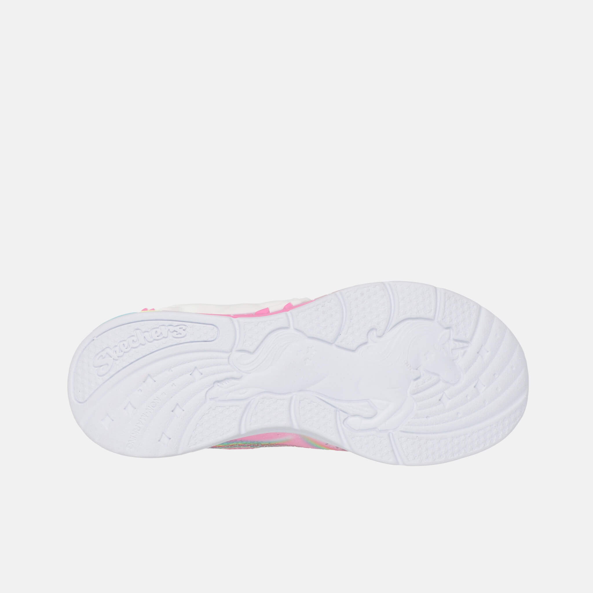 Detské ružové tenisky Skechers S-Lights: Unicorn Chaser