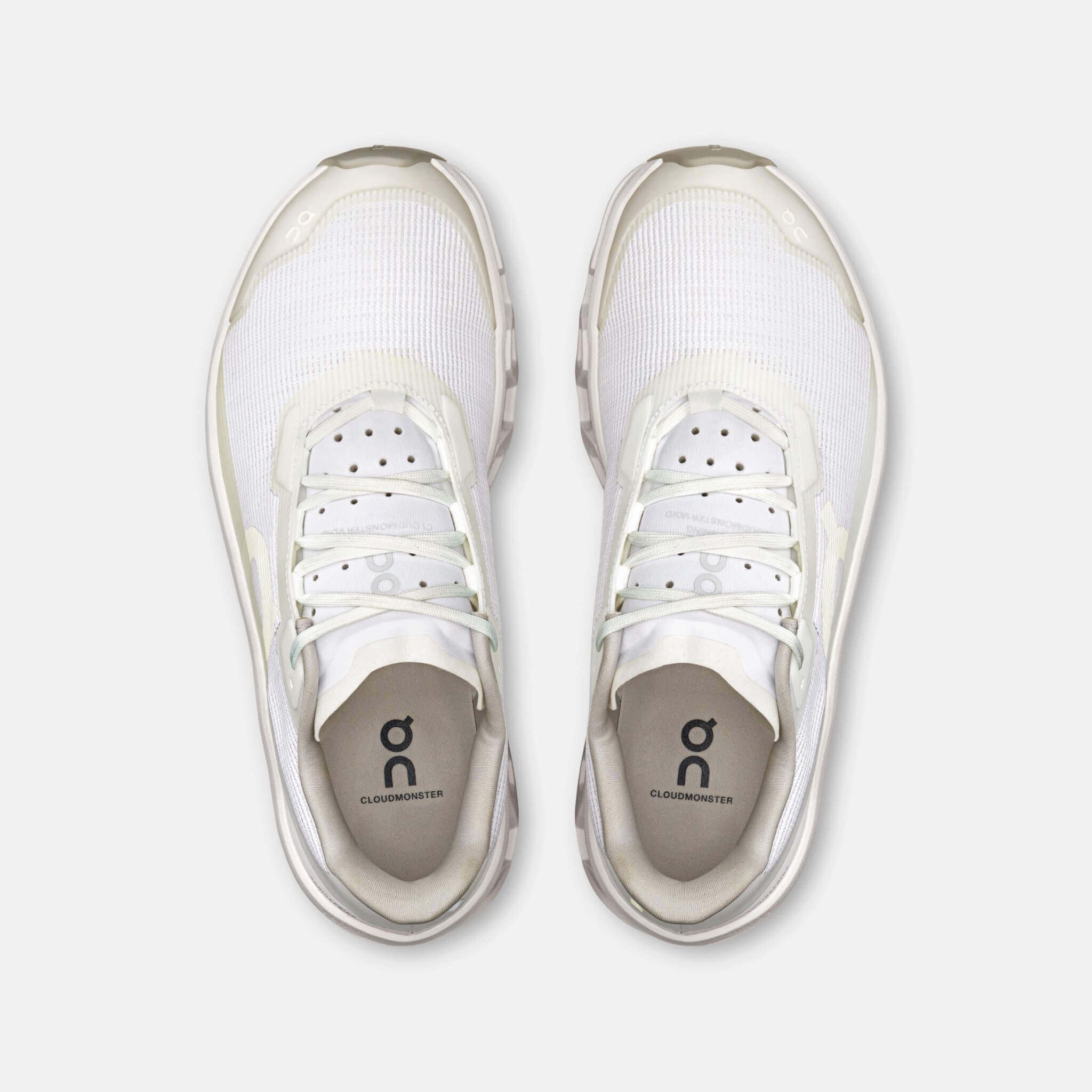 Dámske biele bežecké tenisky On Cloudmonster Void