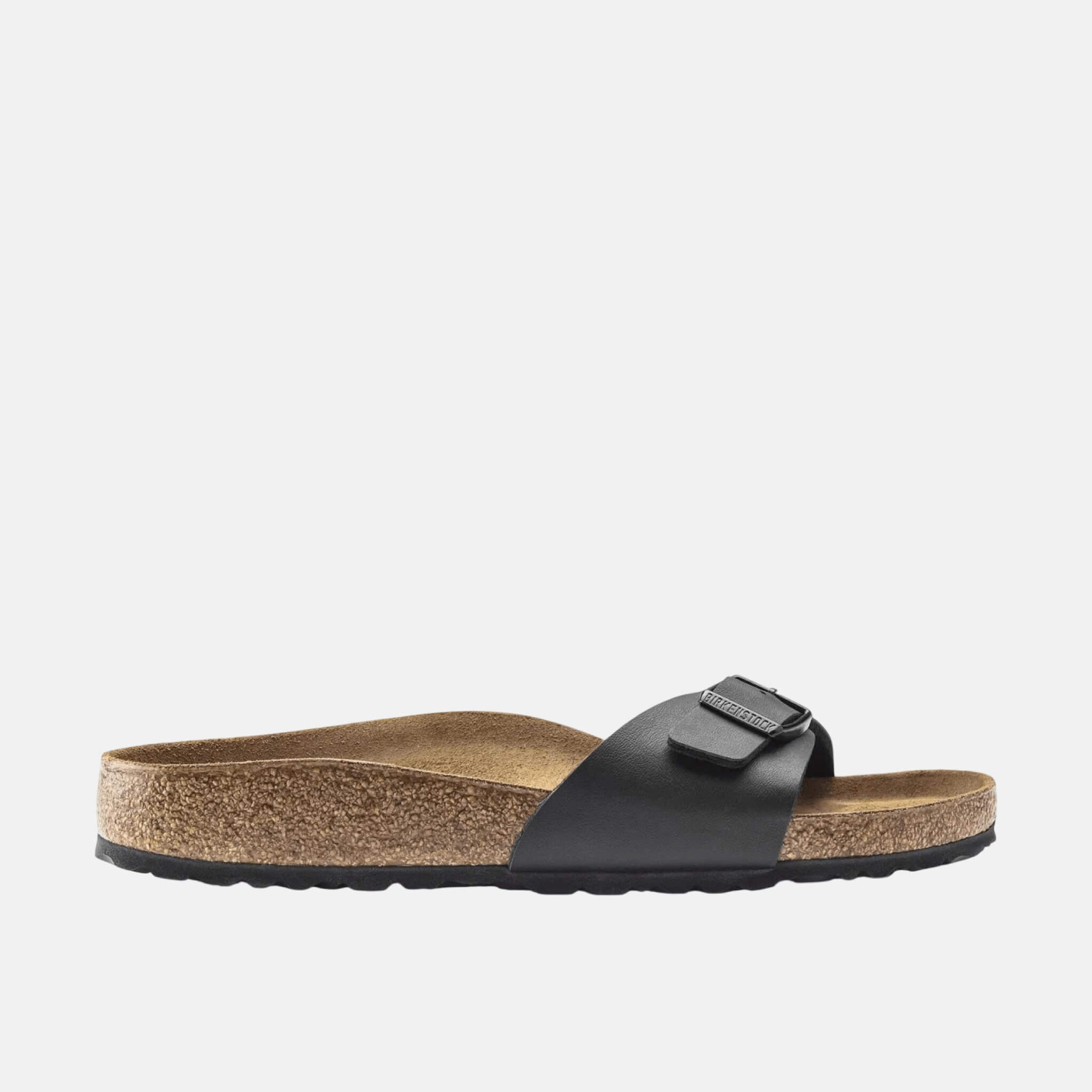 Čierne Regular papuče Birkenstock Madrid Birko-Flor