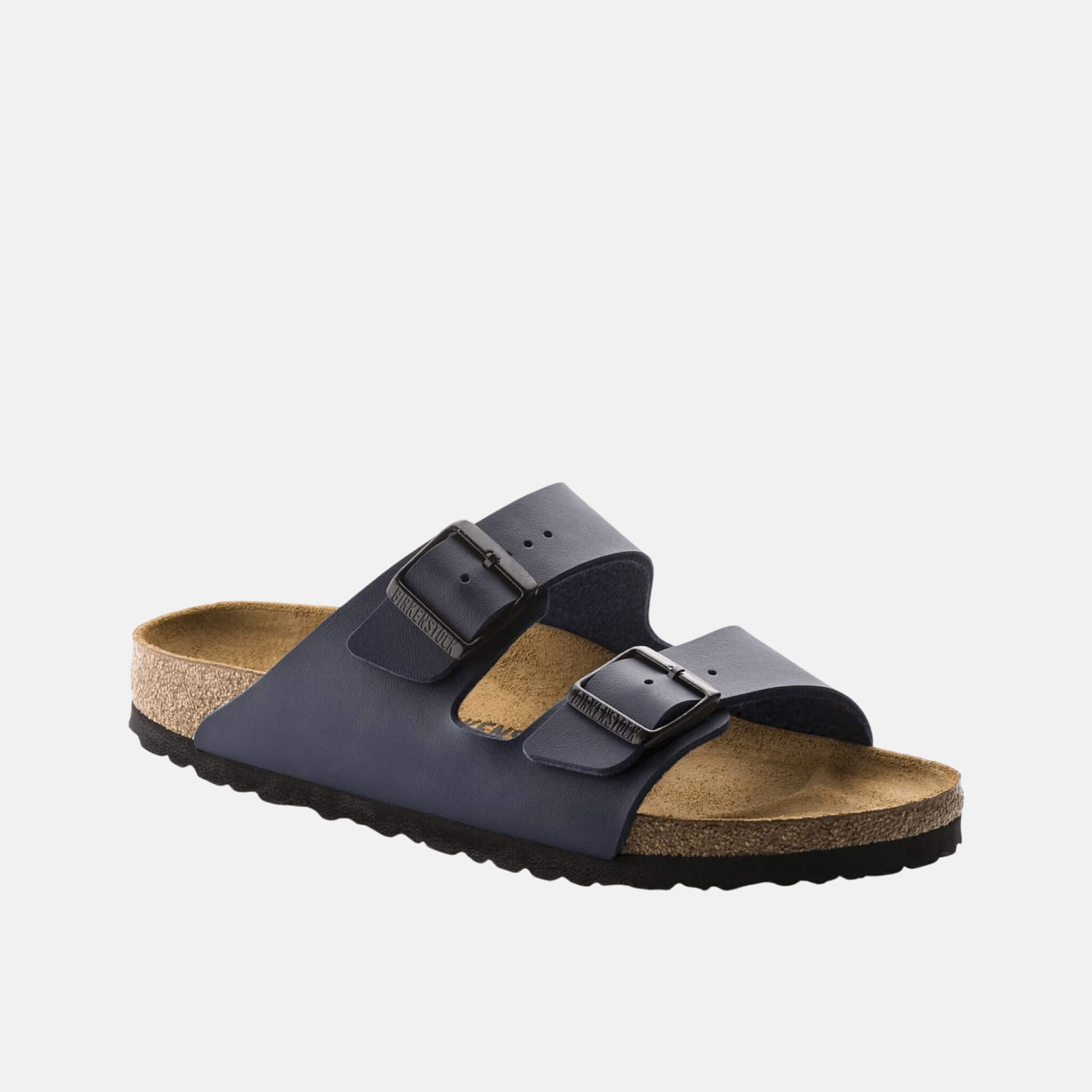 Modré Regular šľapky Birkenstock Arizona Natural Leather