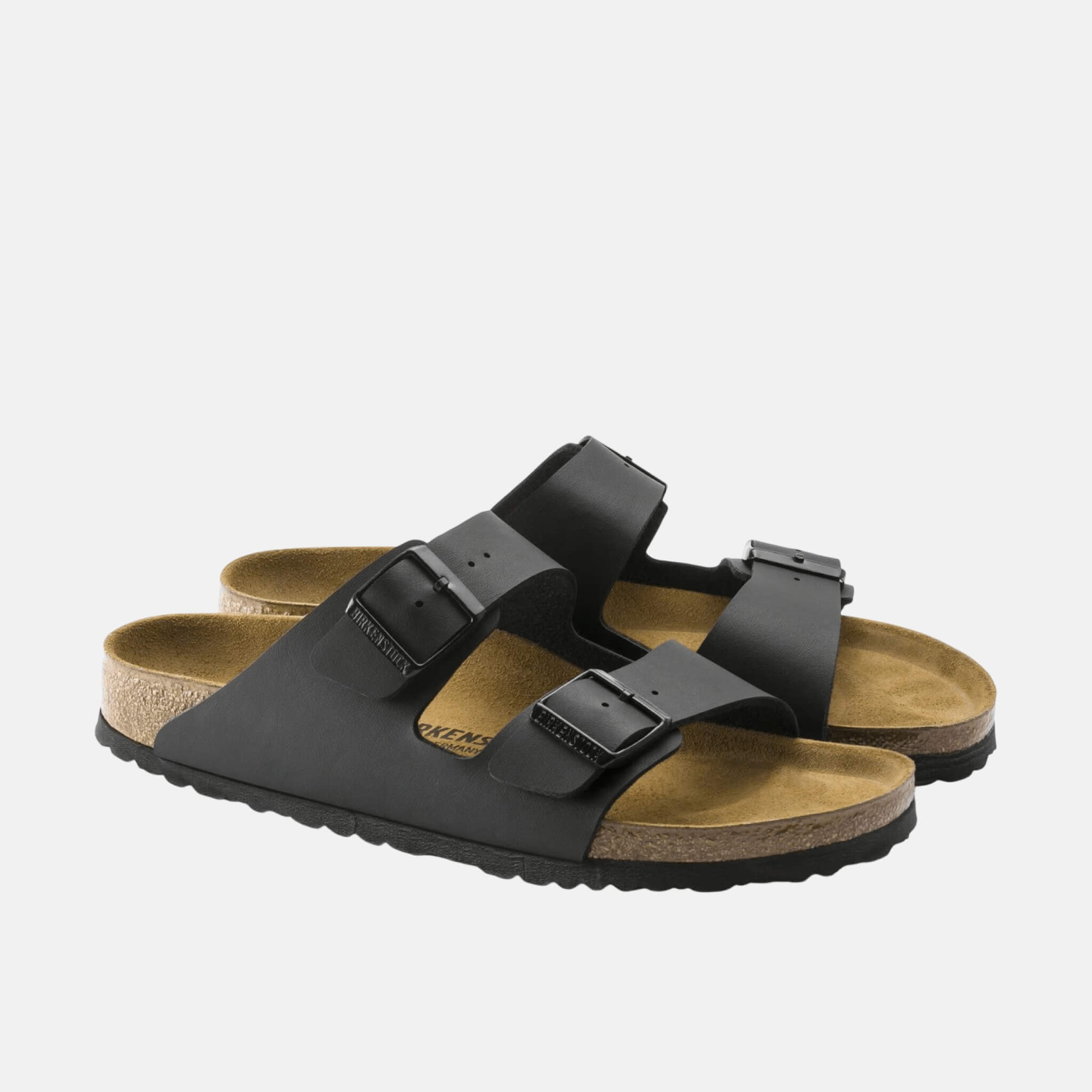 Čierne Regular papuče Birkenstock Arizona Leather