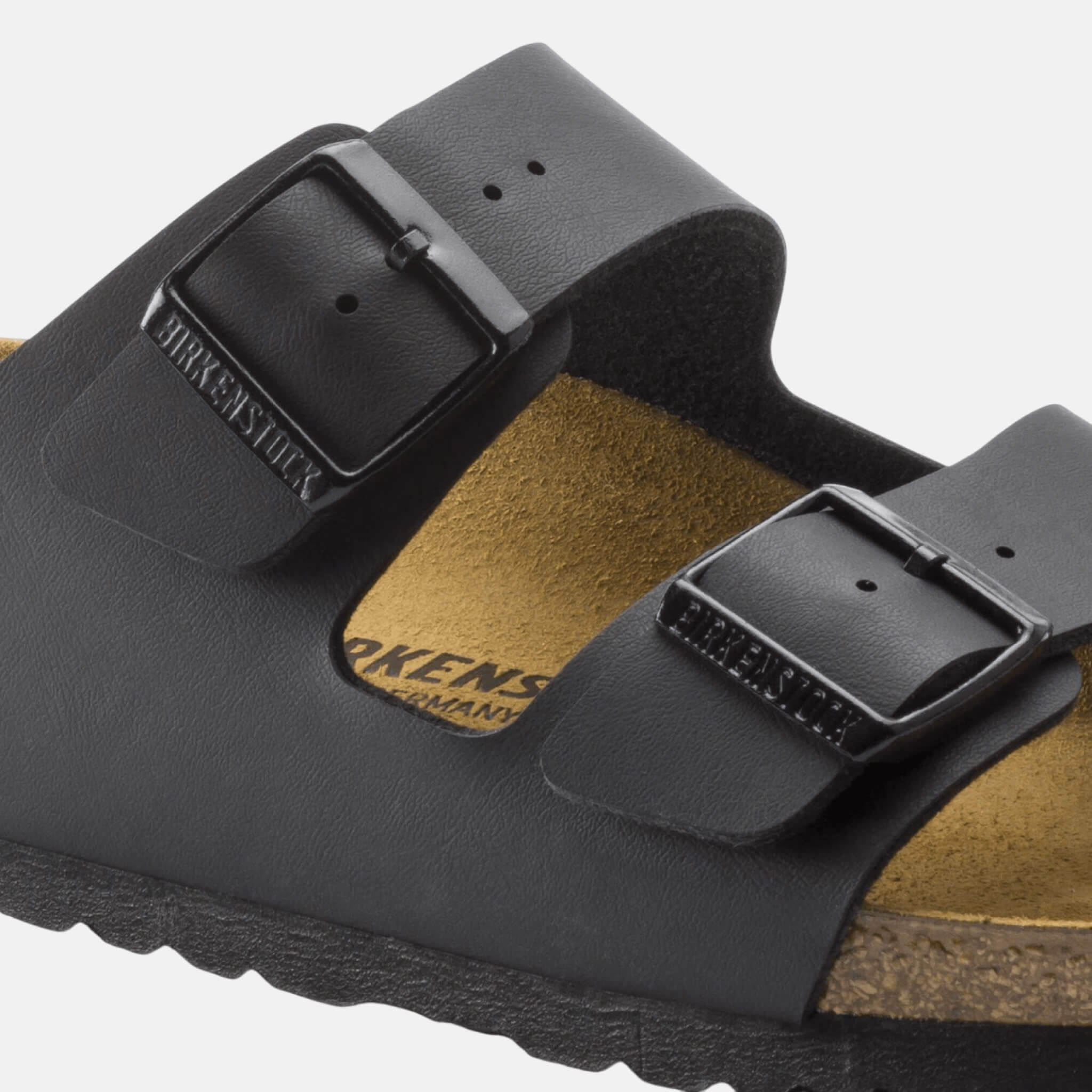 Čierne Regular papuče Birkenstock Arizona Leather