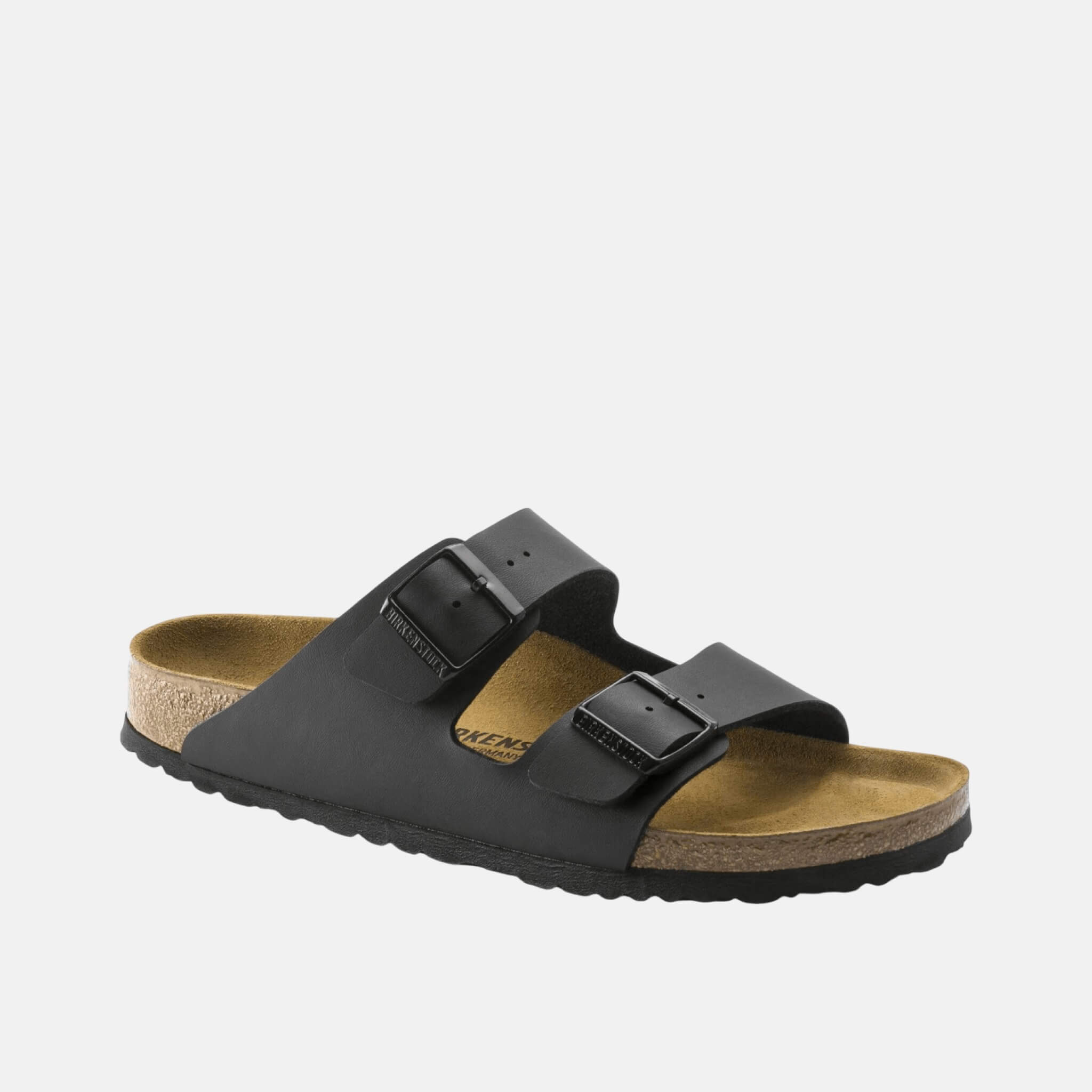 Čierne Regular papuče Birkenstock Arizona Leather