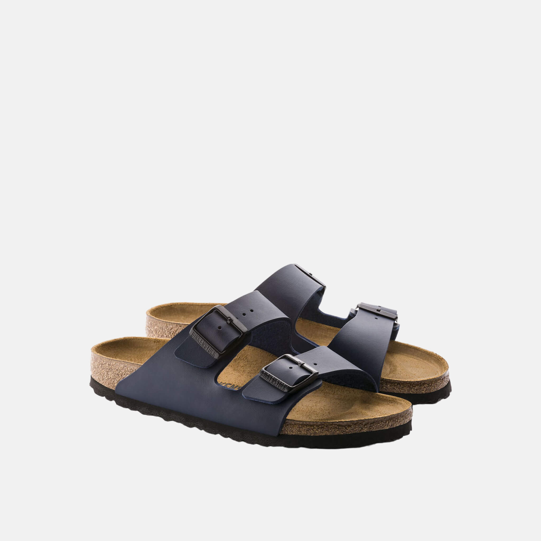 Modré Regular šľapky Birkenstock Arizona Birko-Flor