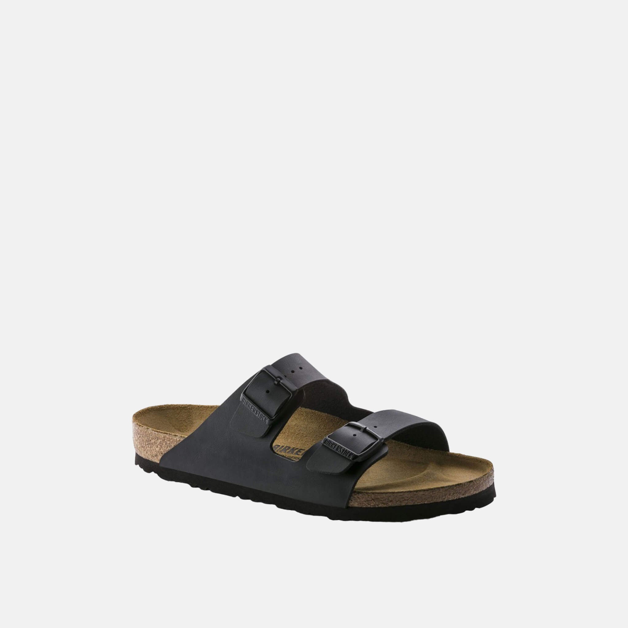 Čierne Regular papuče Birkenstock Arizona Birko-Flor