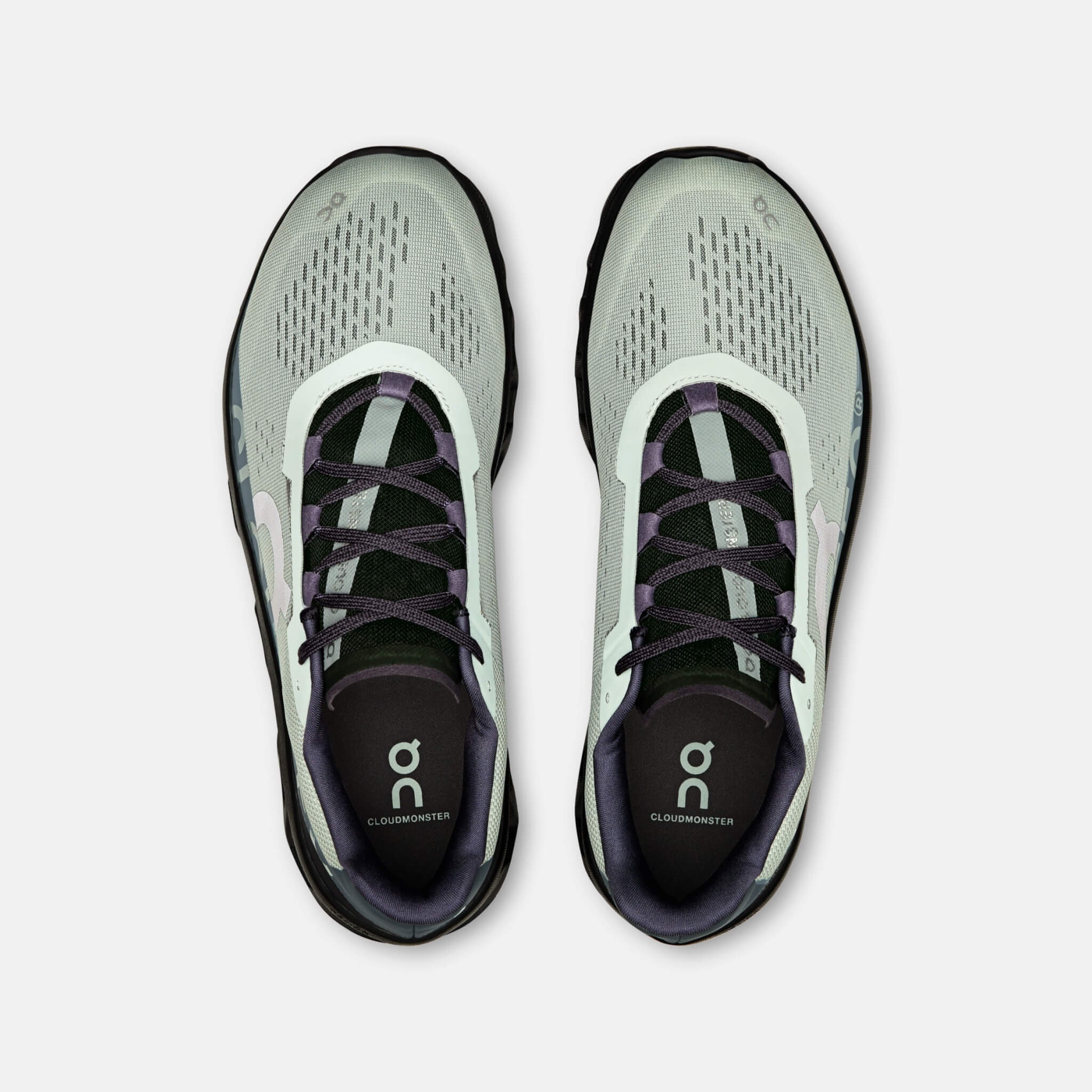 Pánske modro-čierne bežecké tenisky On Cloudmonster