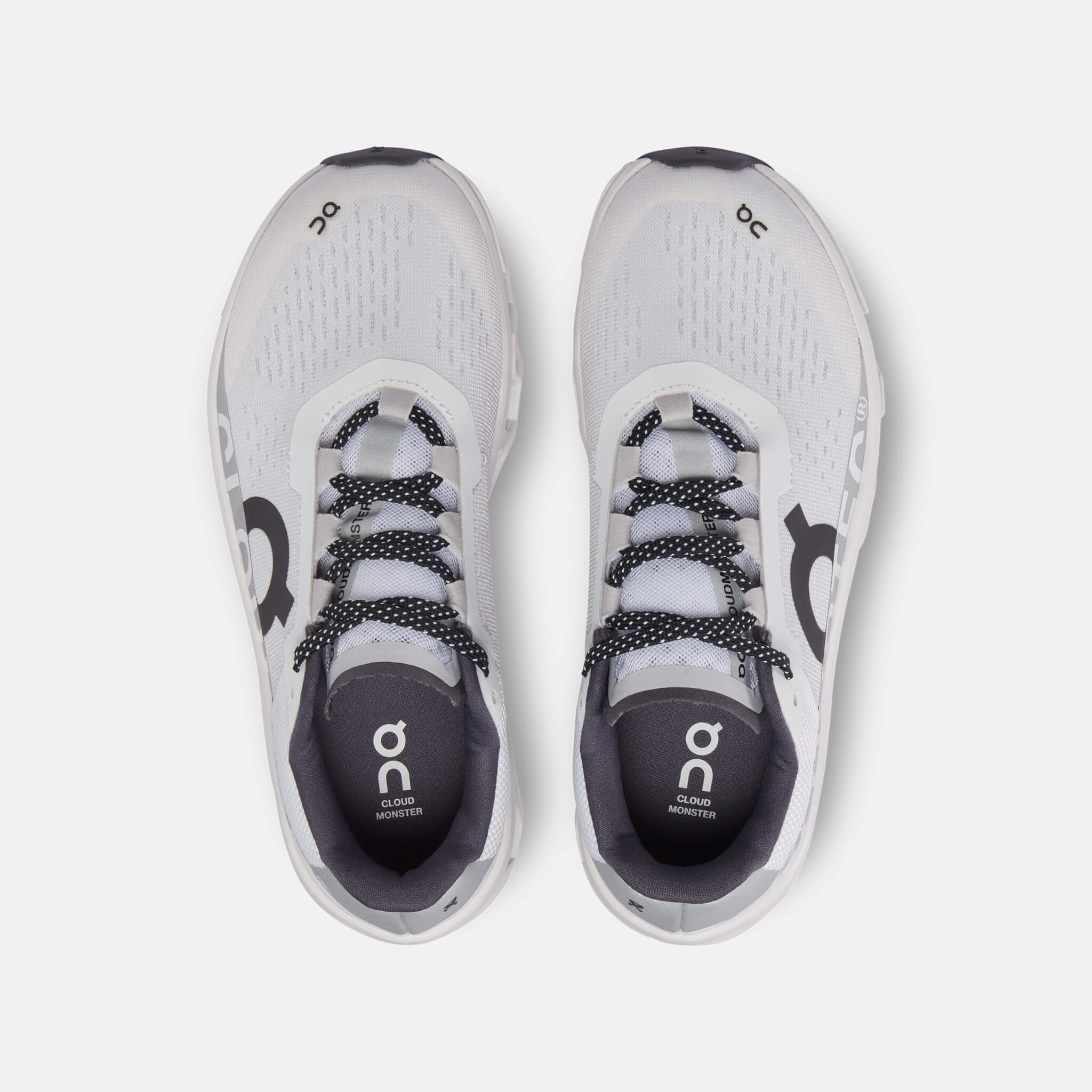 Dámske biele bežecké tenisky On Cloudmonster
