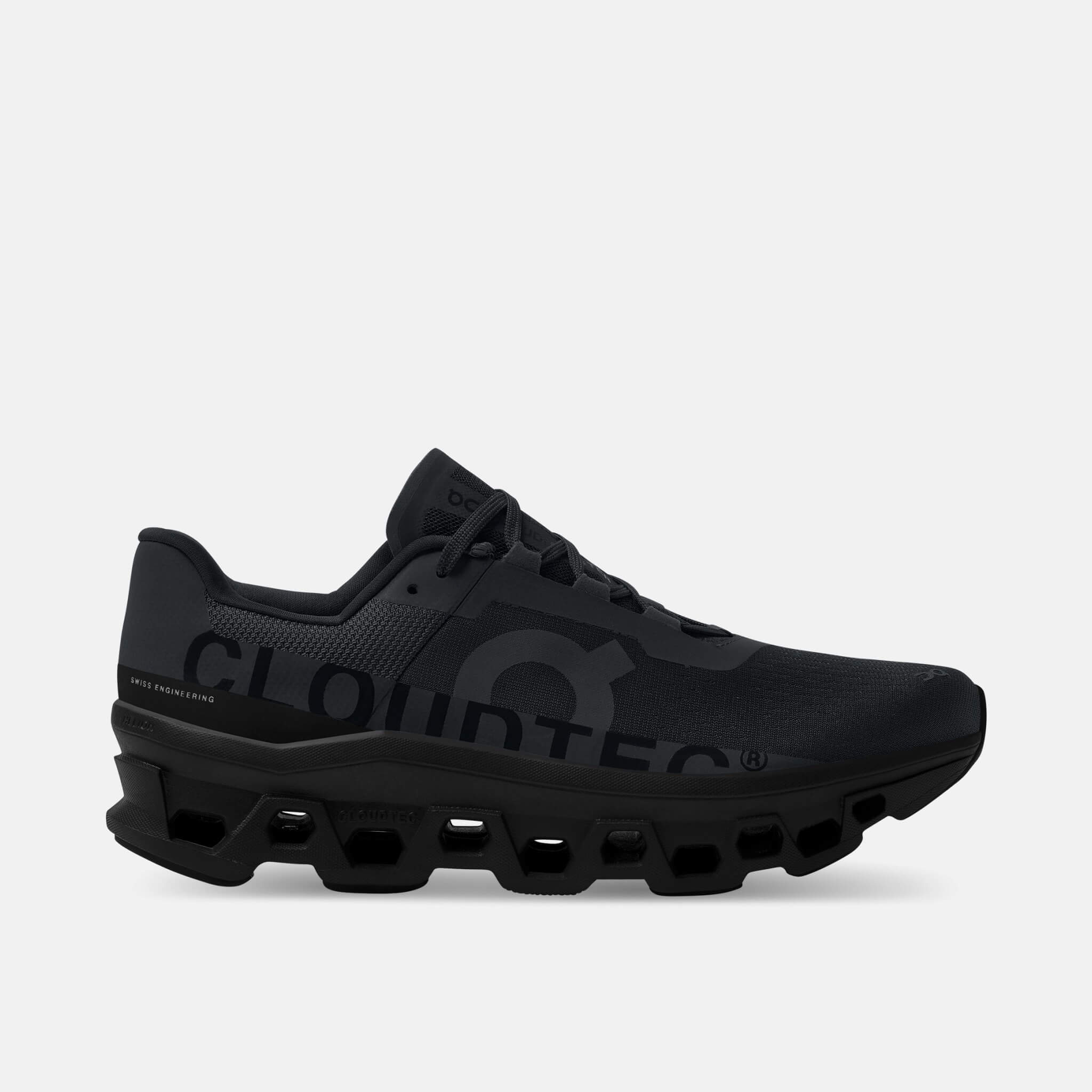 Pánske čierne bežecké tenisky On Cloudmonster