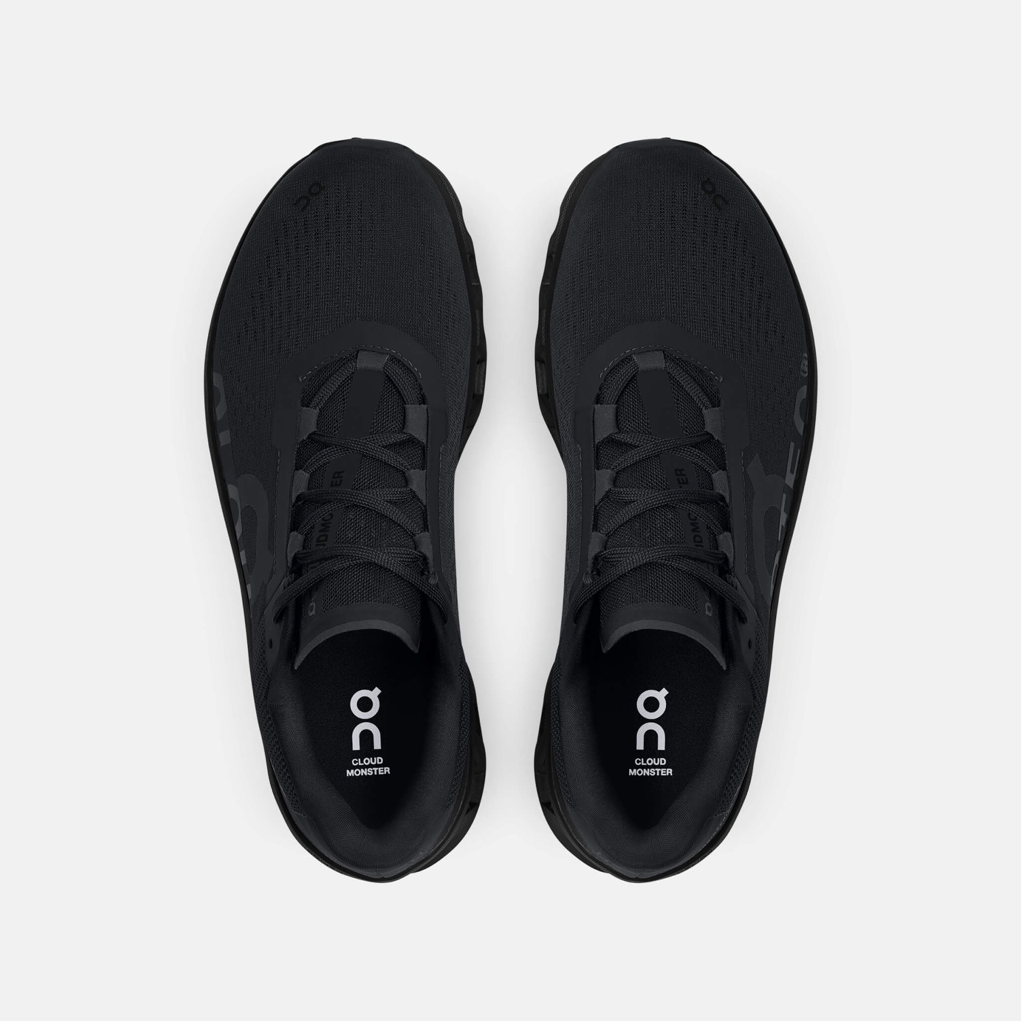 Pánske čierne bežecké tenisky On Cloudmonster