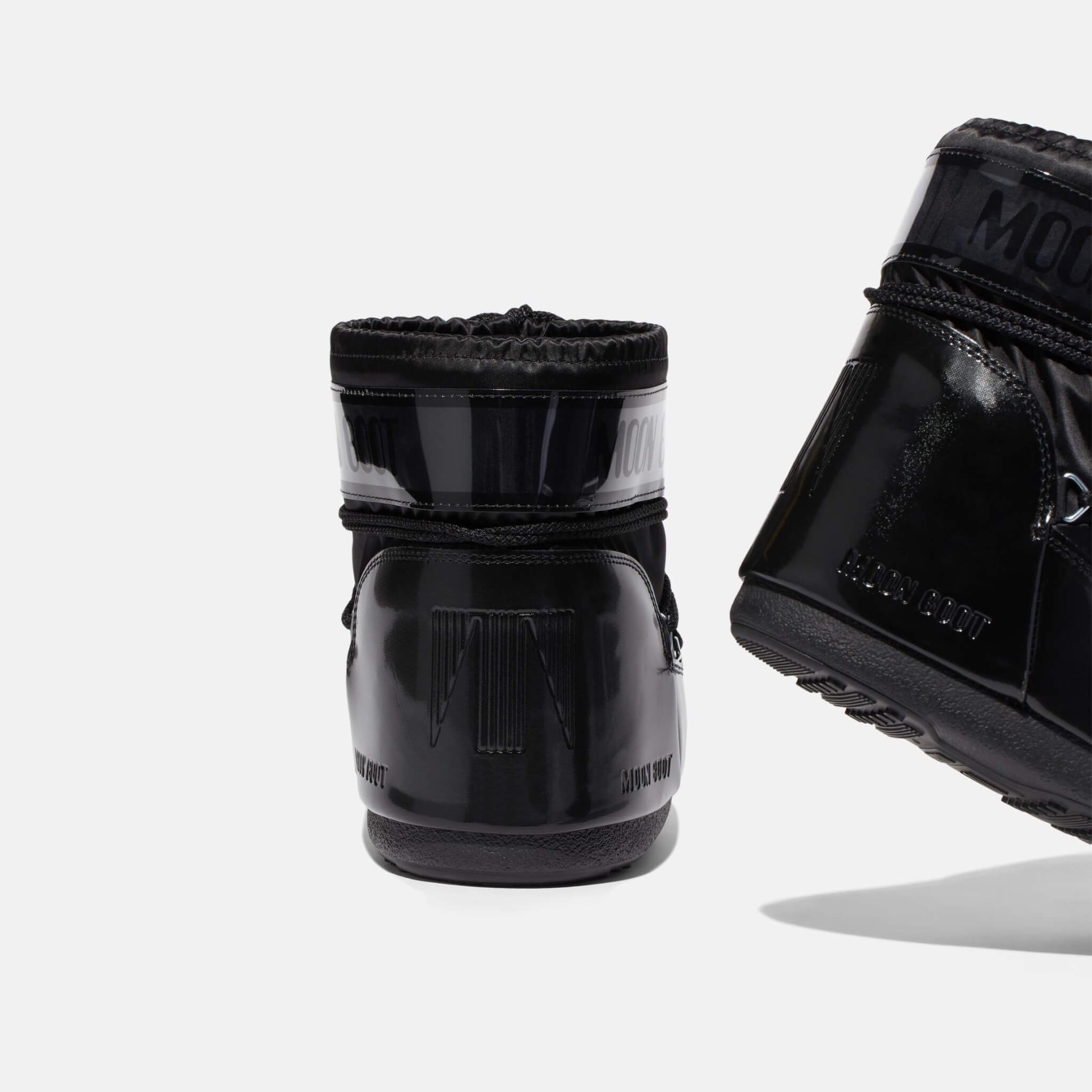 Dámske čierne snehule Moon Boot Icon Low Glance