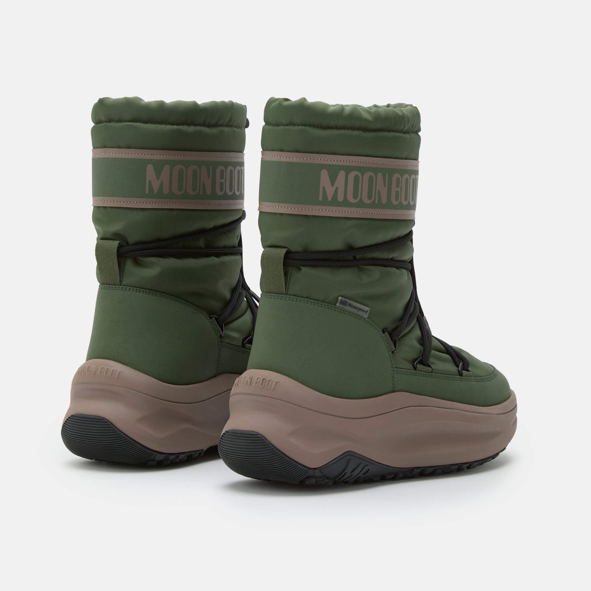 Pánske zelené snehule Moon Boot Moon247 Polar WP