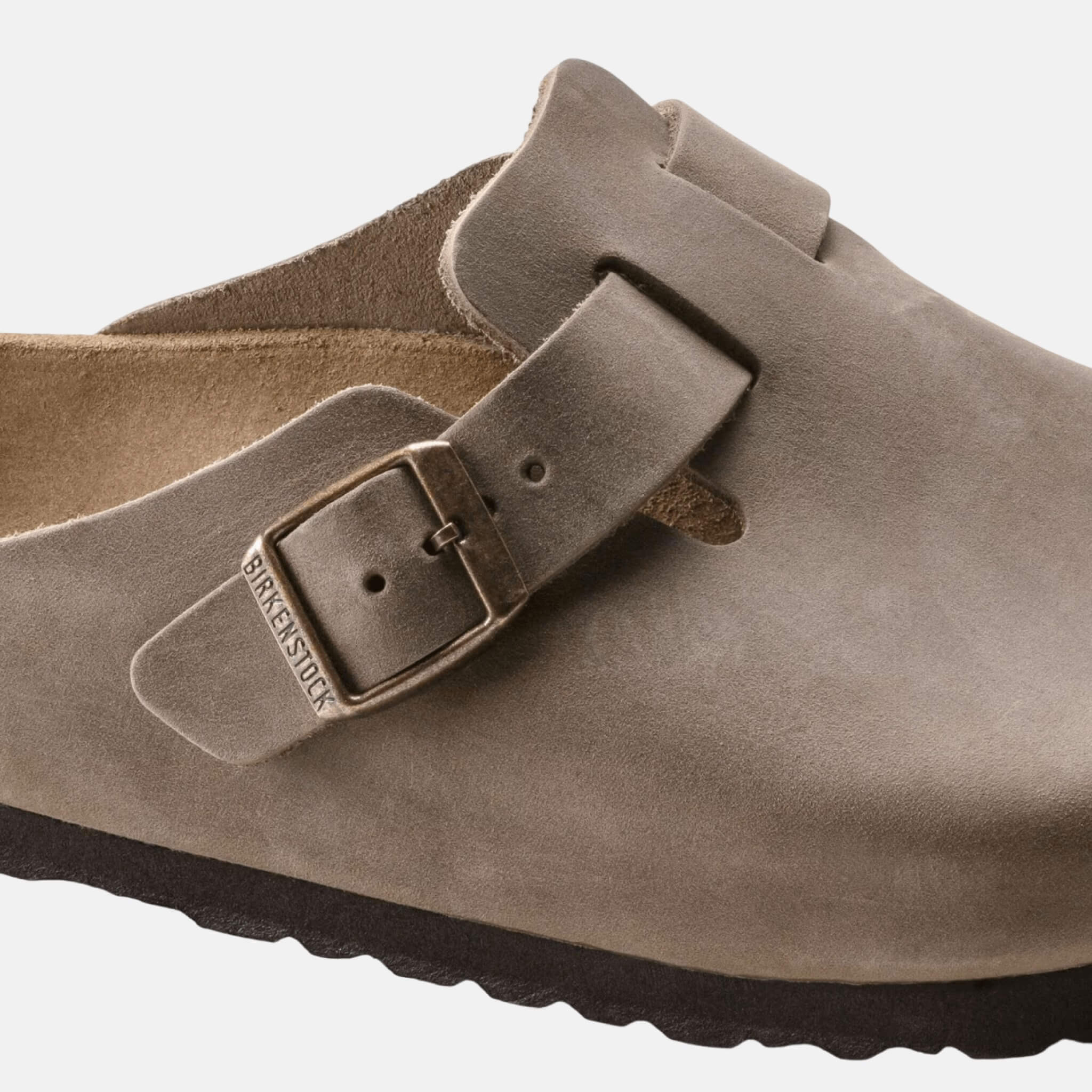 Hnedé Regular Šľapky Boston Natural Leather Oiled