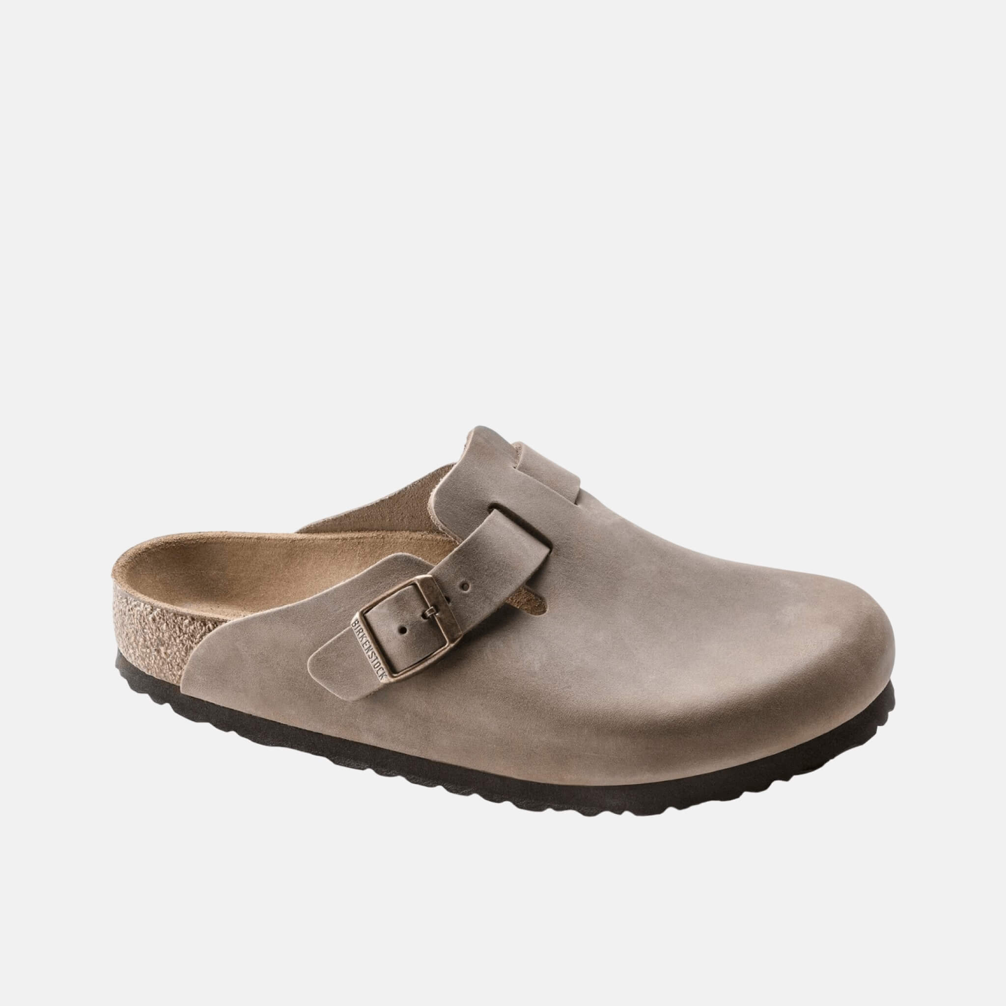 Hnedé Regular Šľapky Boston Natural Leather Oiled