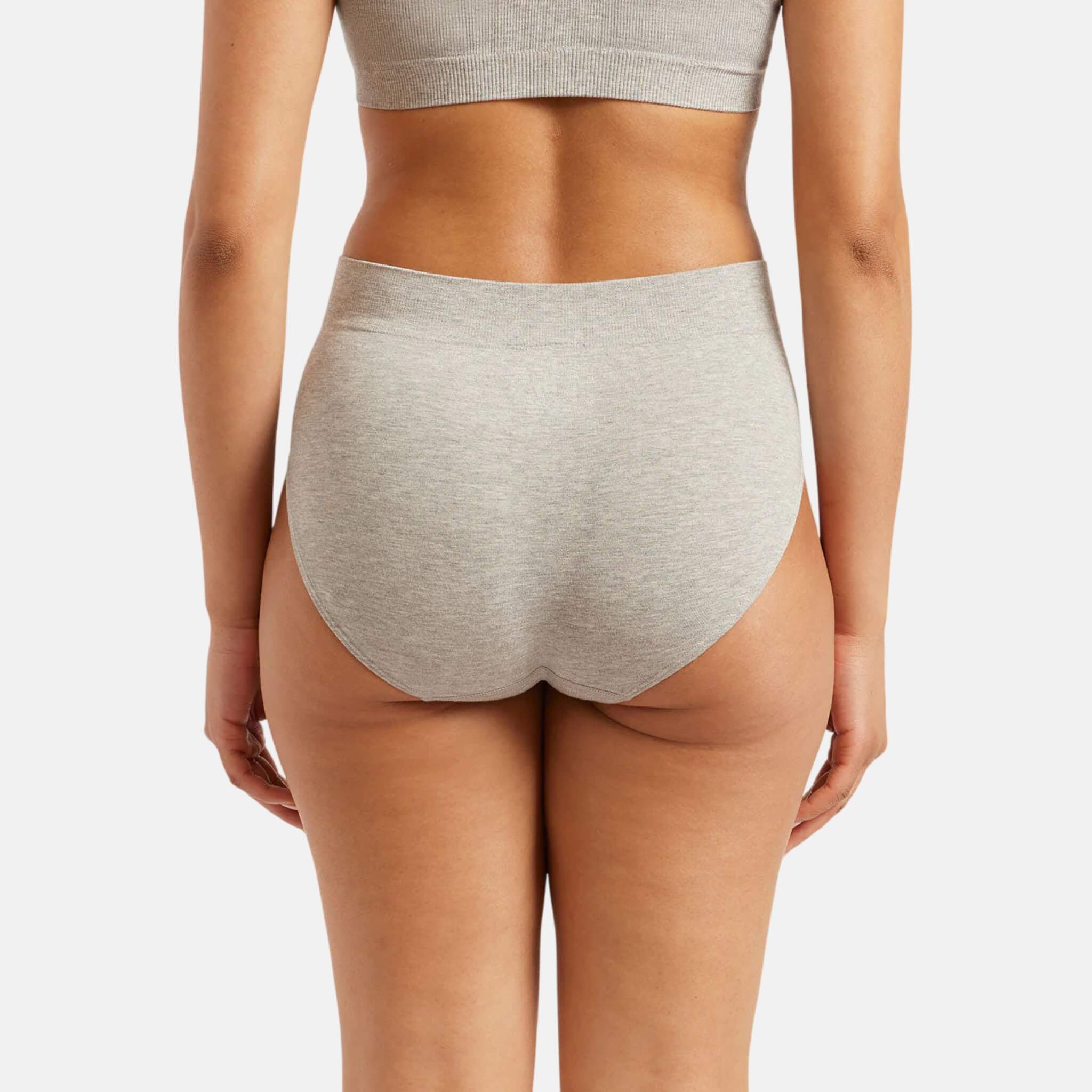 Šedé nohavičky Boody Full Briefs