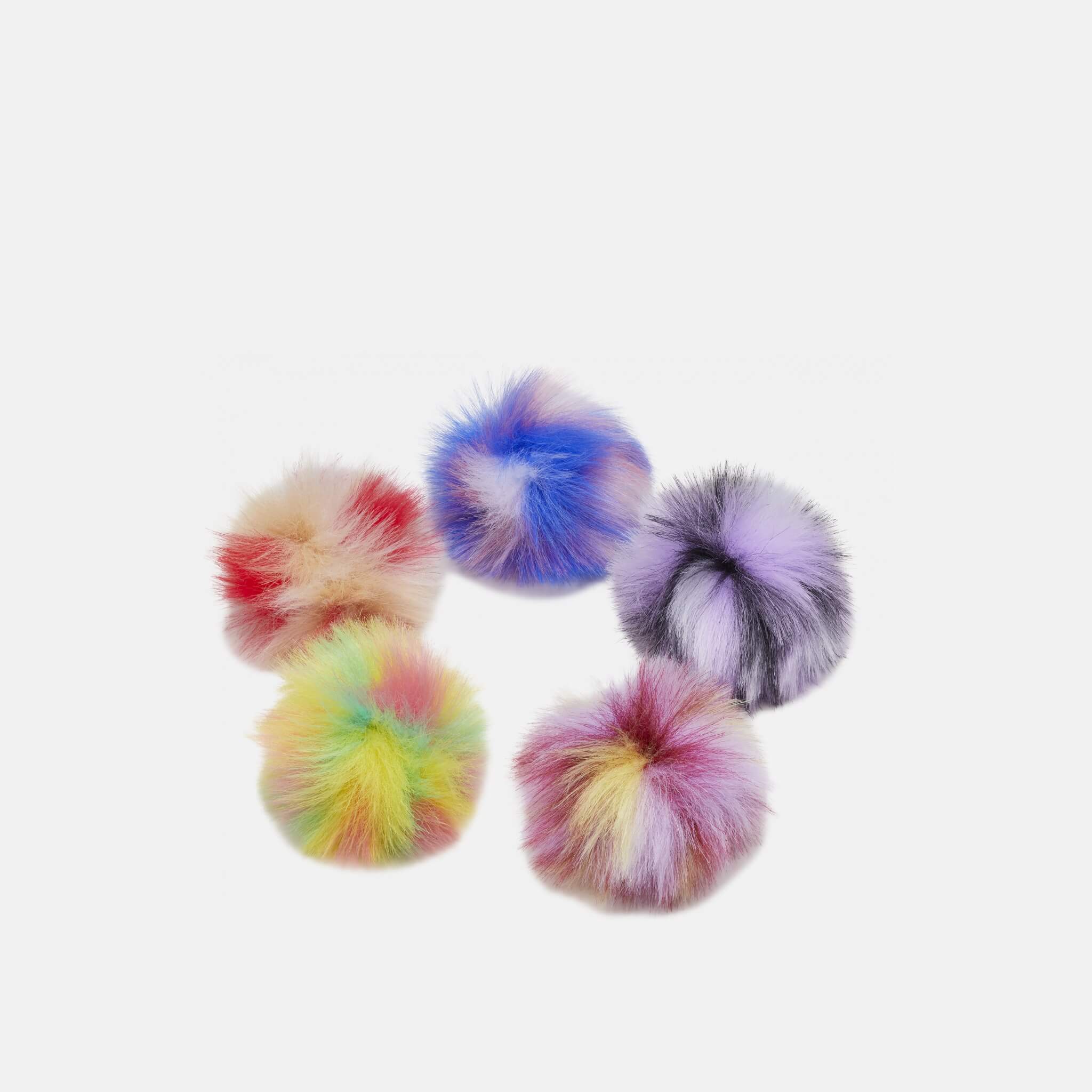 Jibbitz™ - Dyed Puff - 5 ks