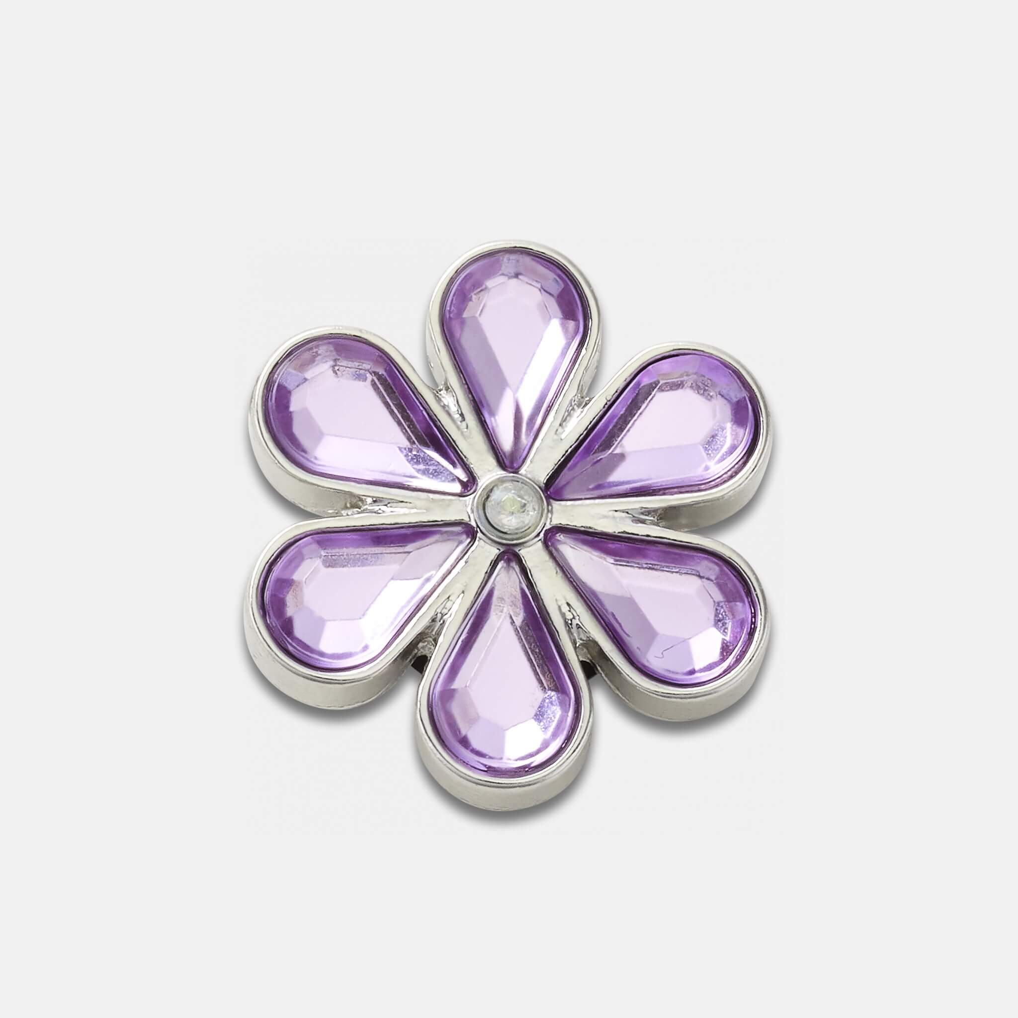 Jibbitz™ - Purple Blinged Out Daisy