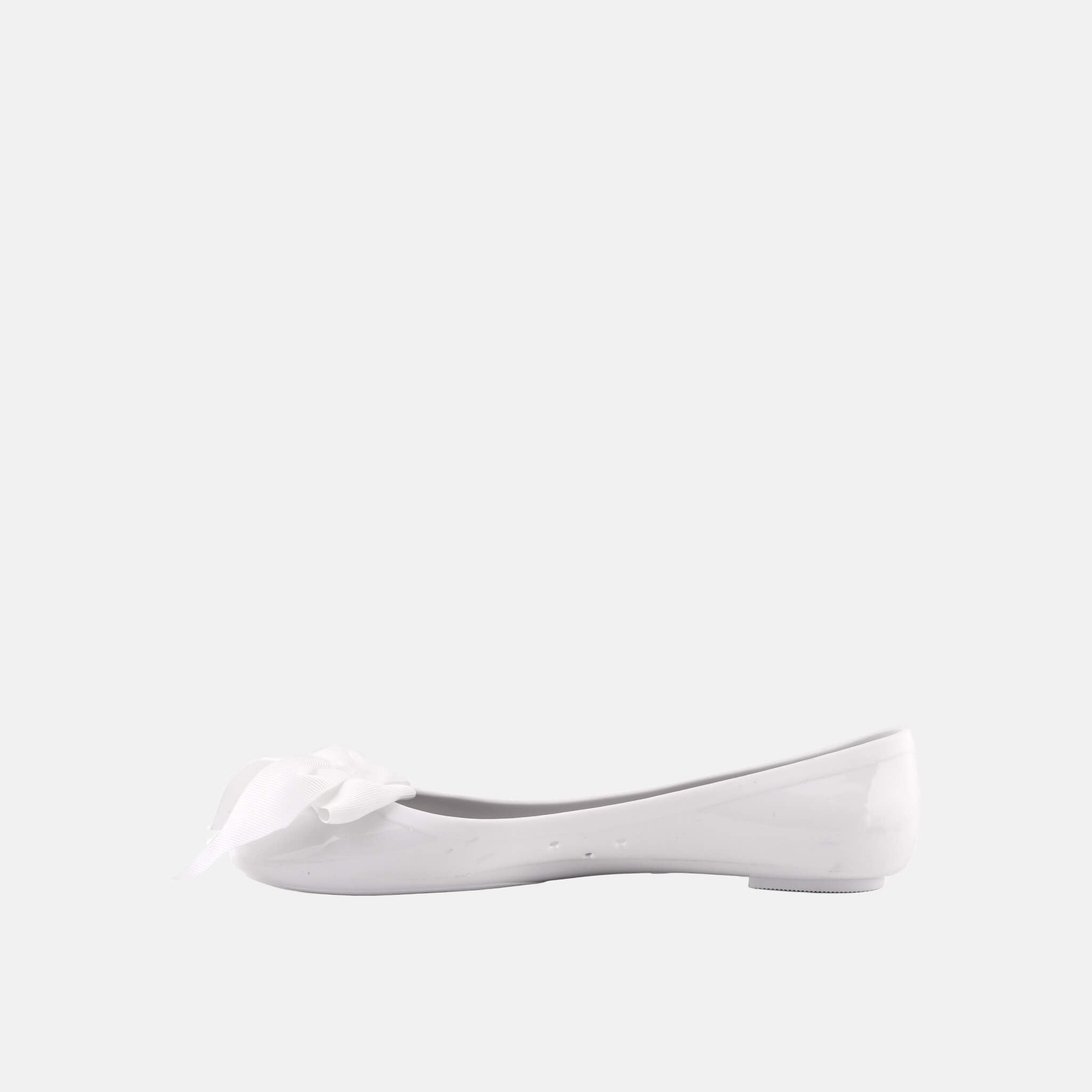 Jelly Ballerina With Solid Bow