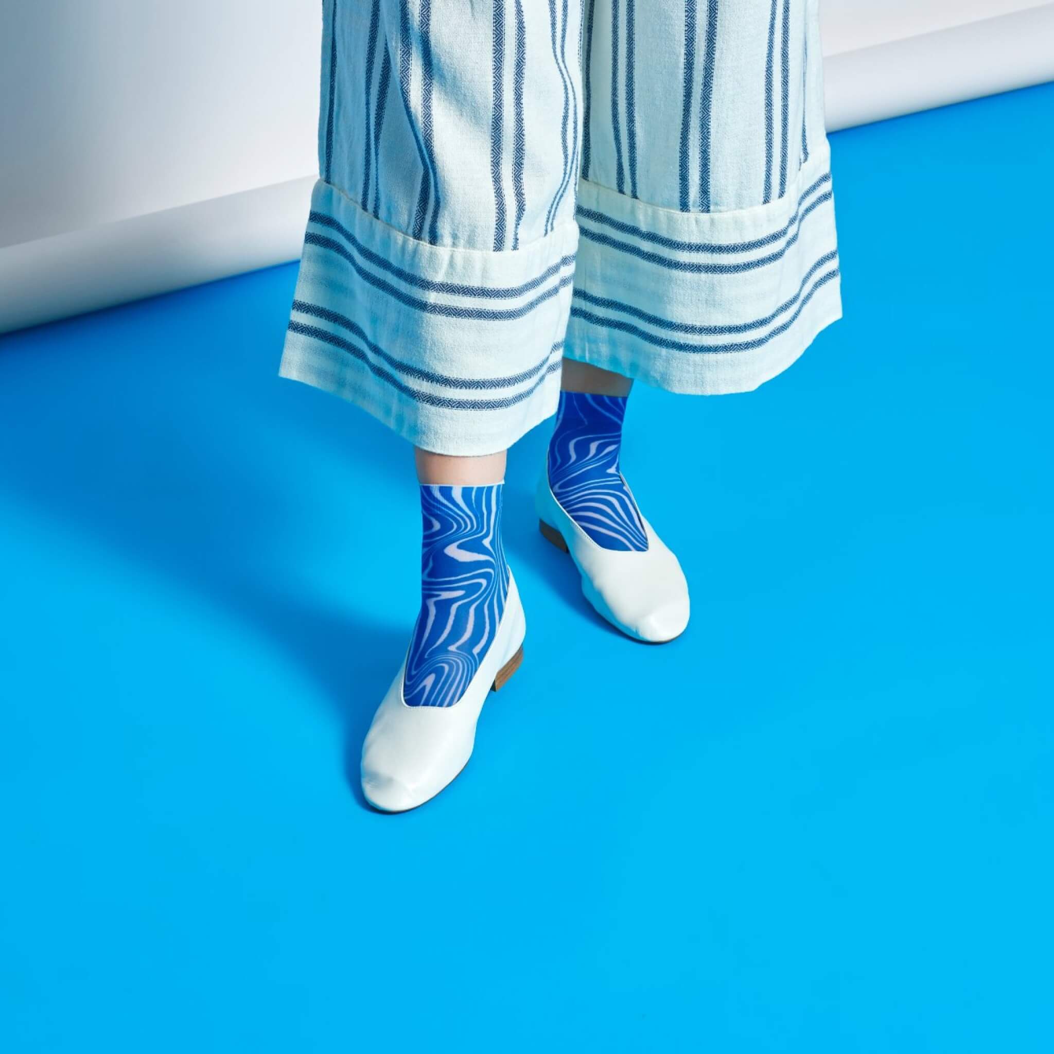 Dámske fialové ponožky Happy Socks Mia // kolekcia Hysteria