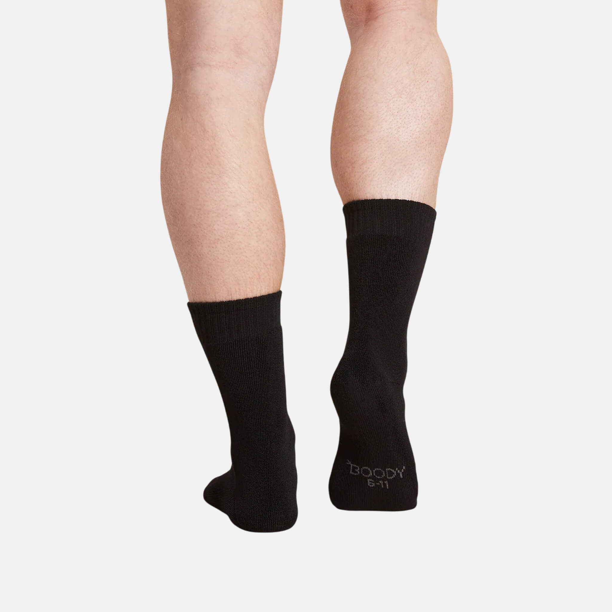 Pánske čierne ponožky Boody Men's Work/Boot Socks