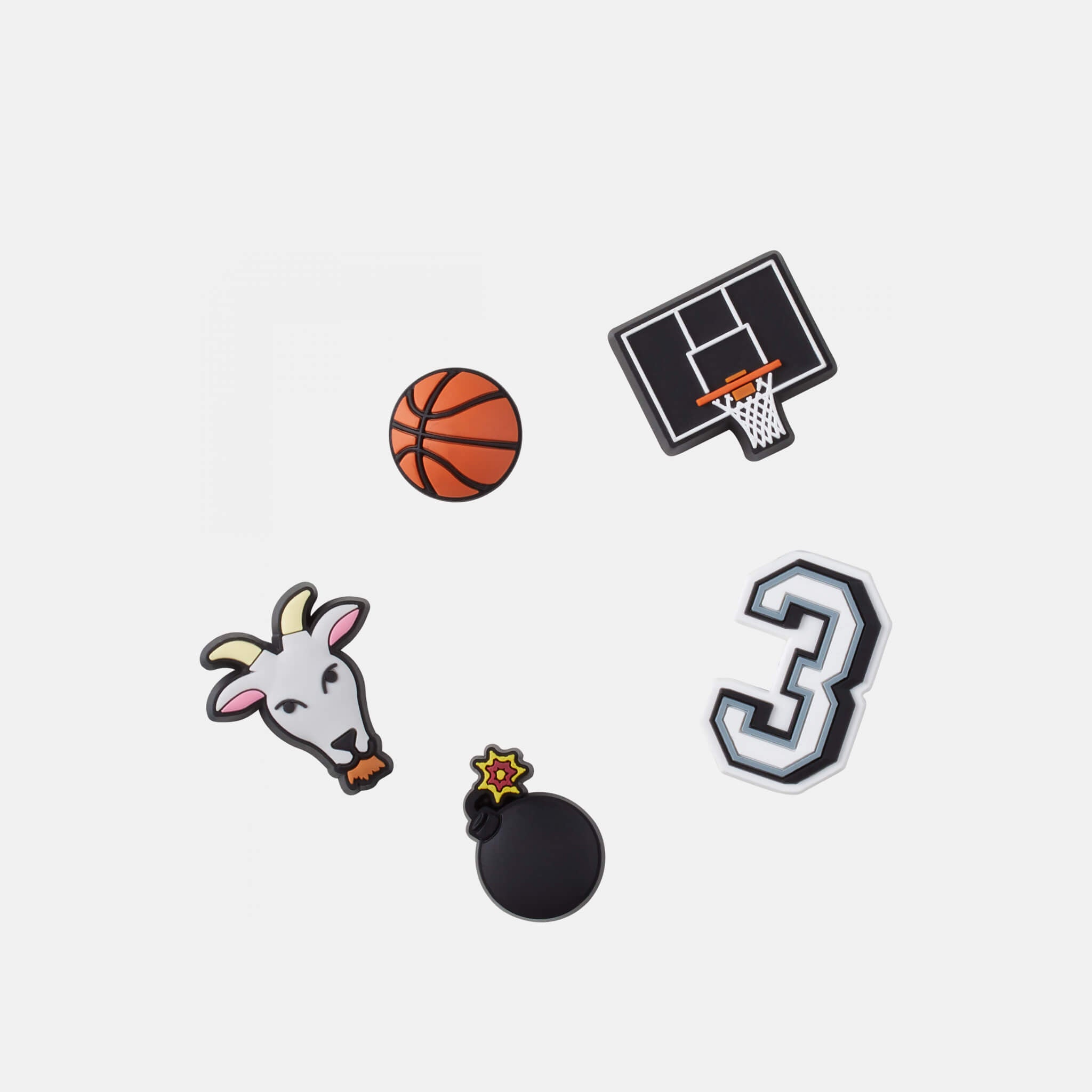 Jibbitz™ - Basketball Star - 5 ks