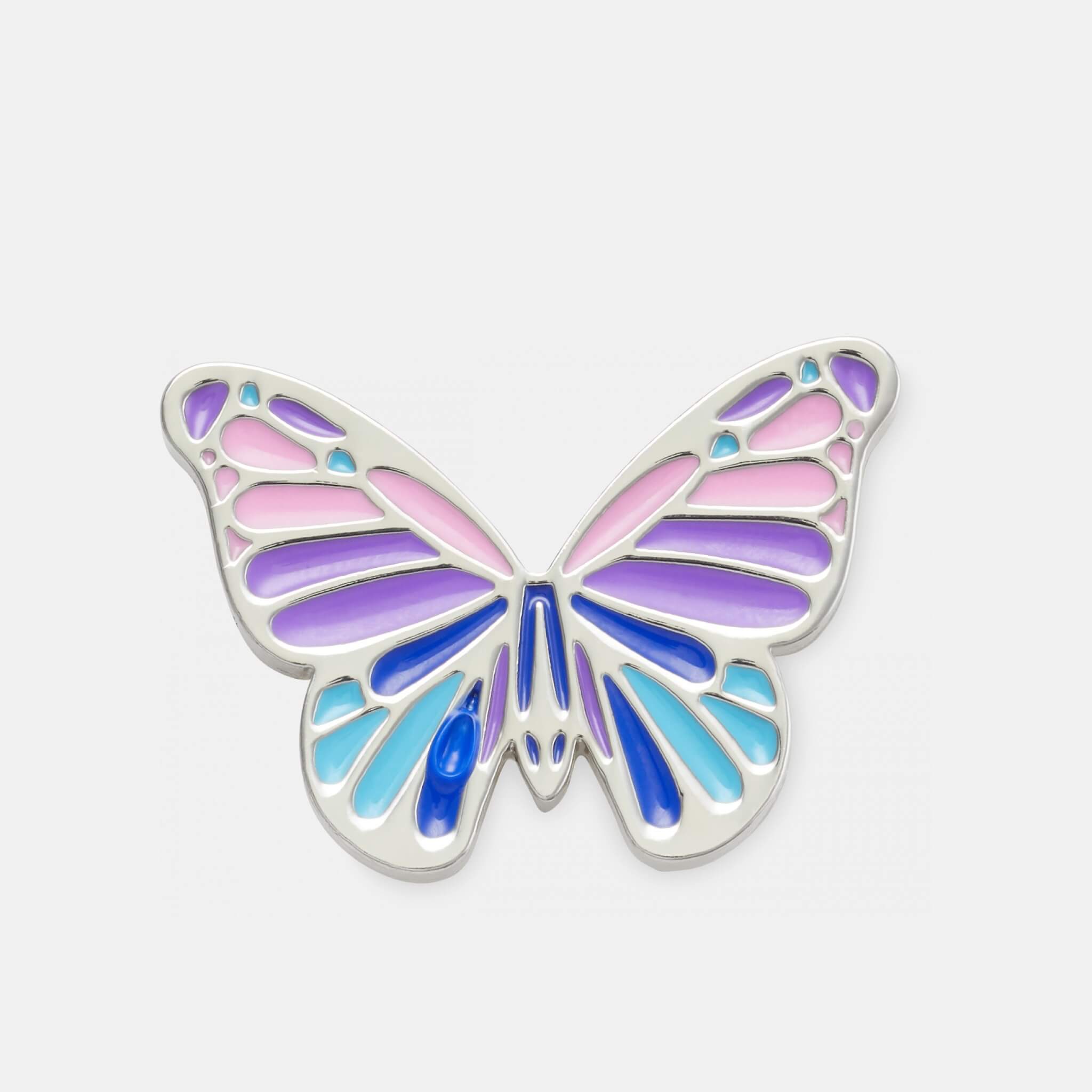 Jibbitz™ - Multi Purple Butterfly