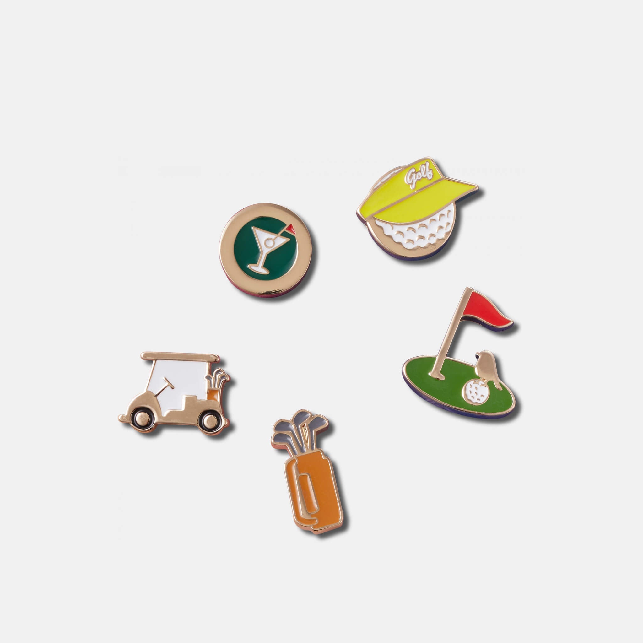 Jibbitz™ - 19th Hole - 5 ks