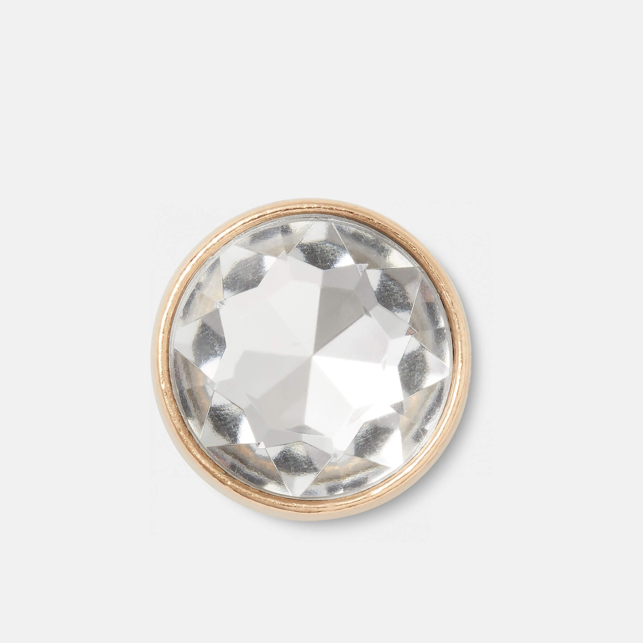 Jibbitz™ - Clear Circle Gem