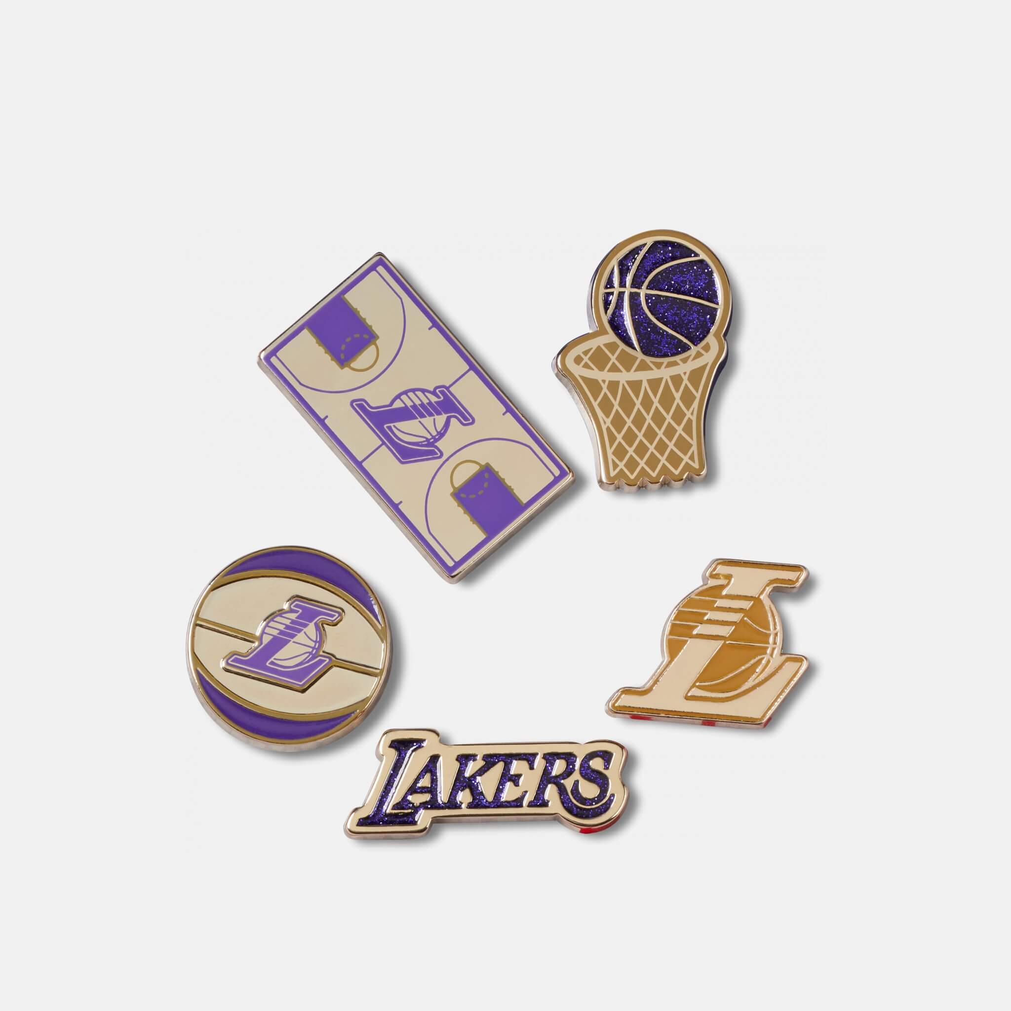 Jibbitz™ - NBA LA Lakers Elevated - 5 ks