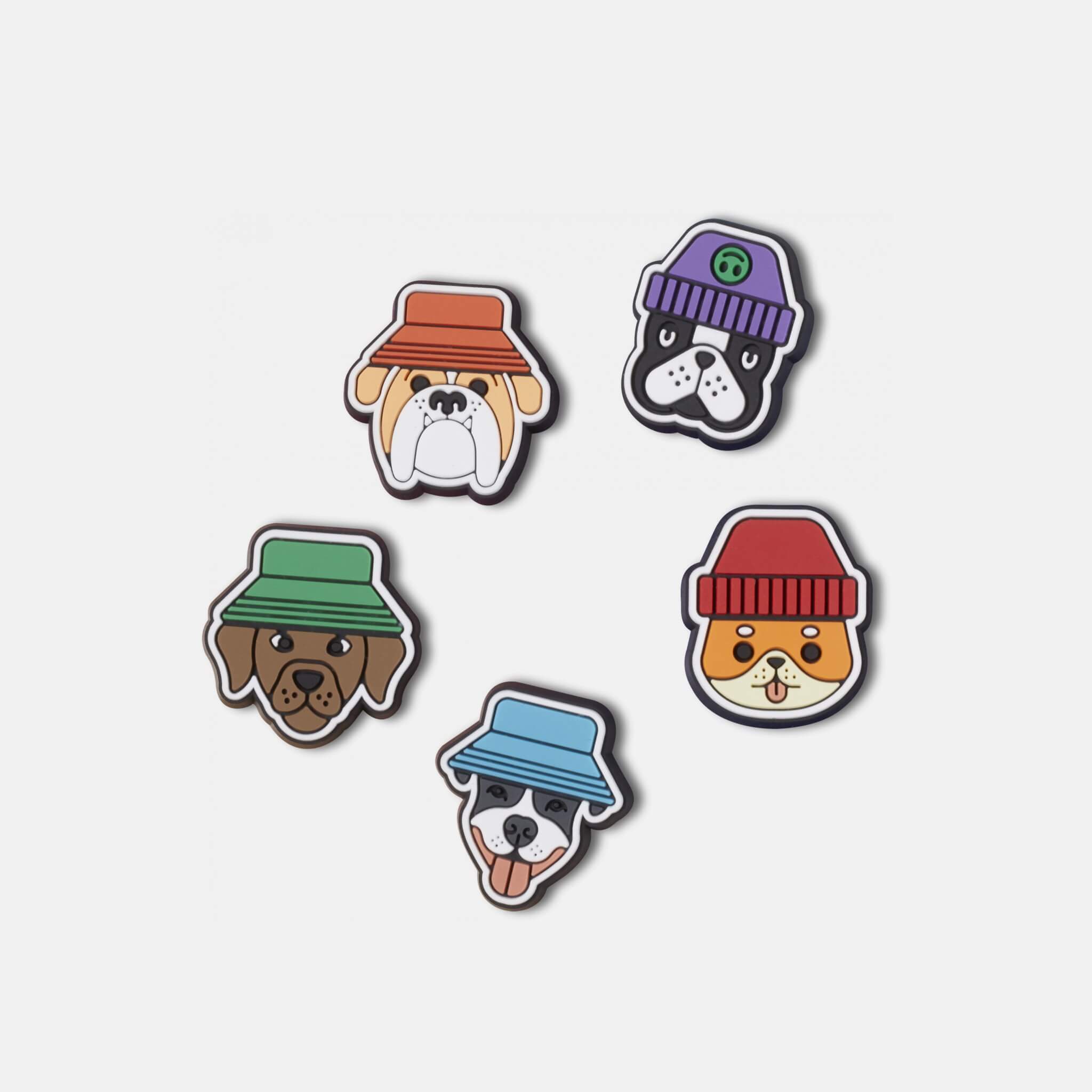 Jibbitz™ - Dogs in Hats - 5 ks