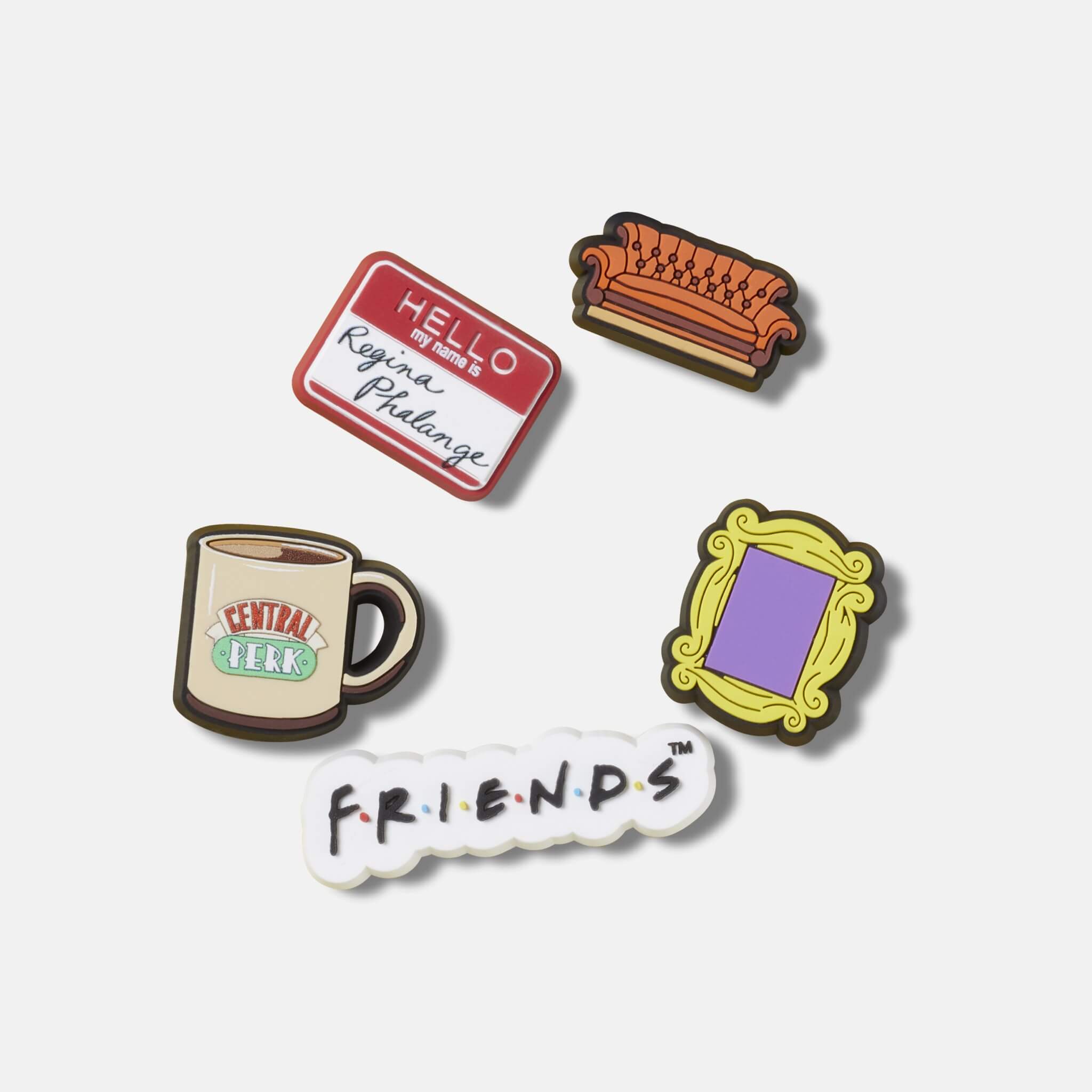 Odznačik Jibbitz – Friends 5 ks