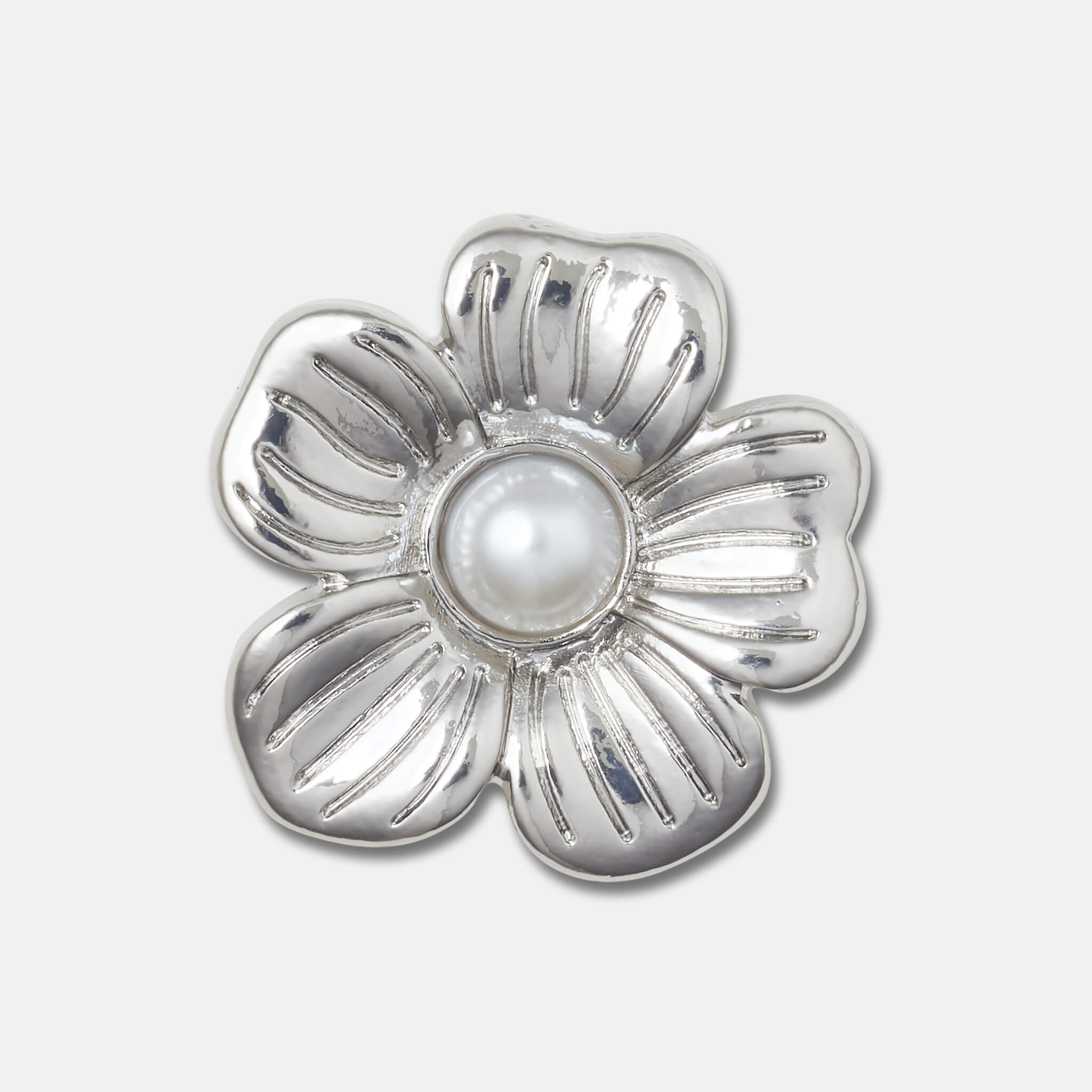Odznačik Jibbitz – Silver Mnchrm Daisy 3