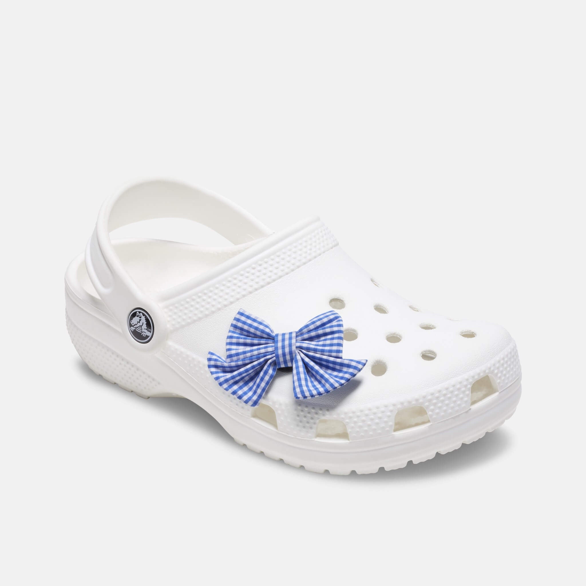 Odznačik Jibbitz – Lemon Gingham Bow