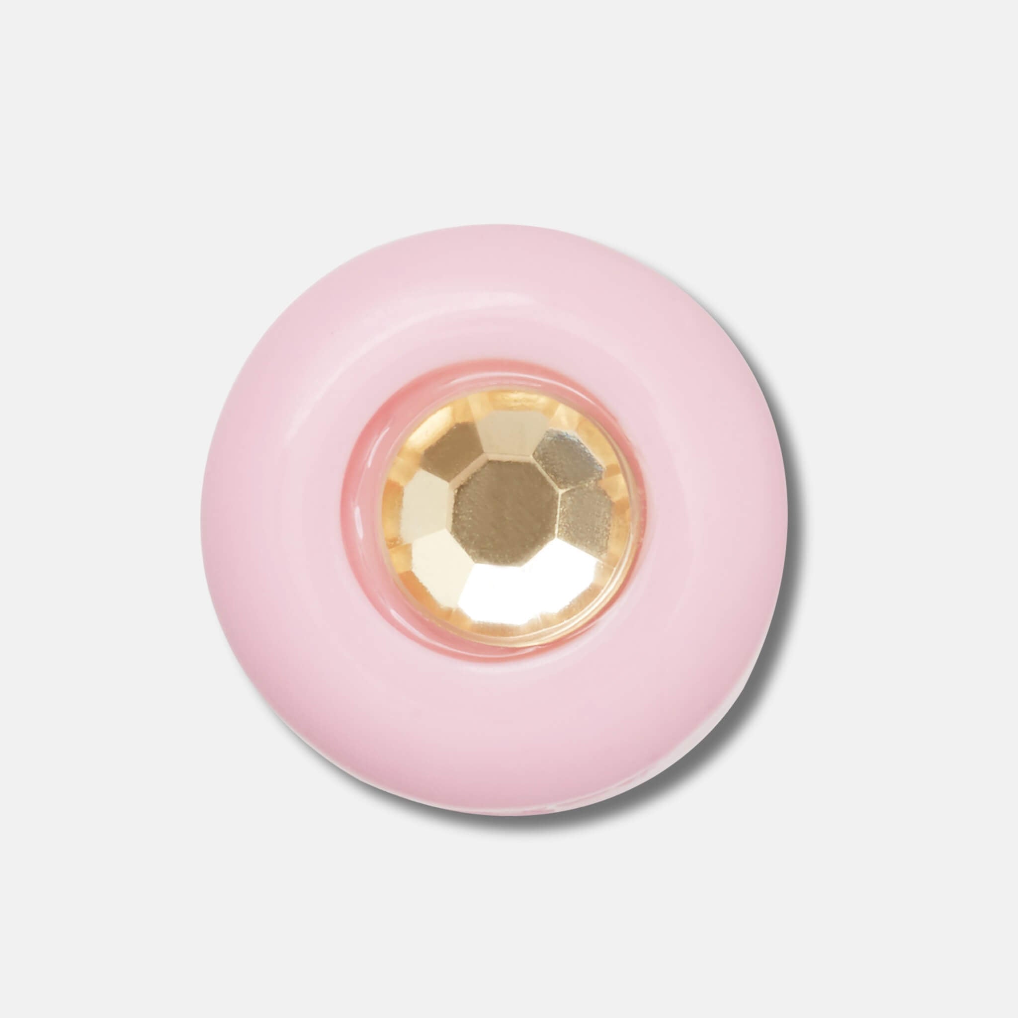 Odznačik Jibbitz – Pink and Yellow Acrylic Gem