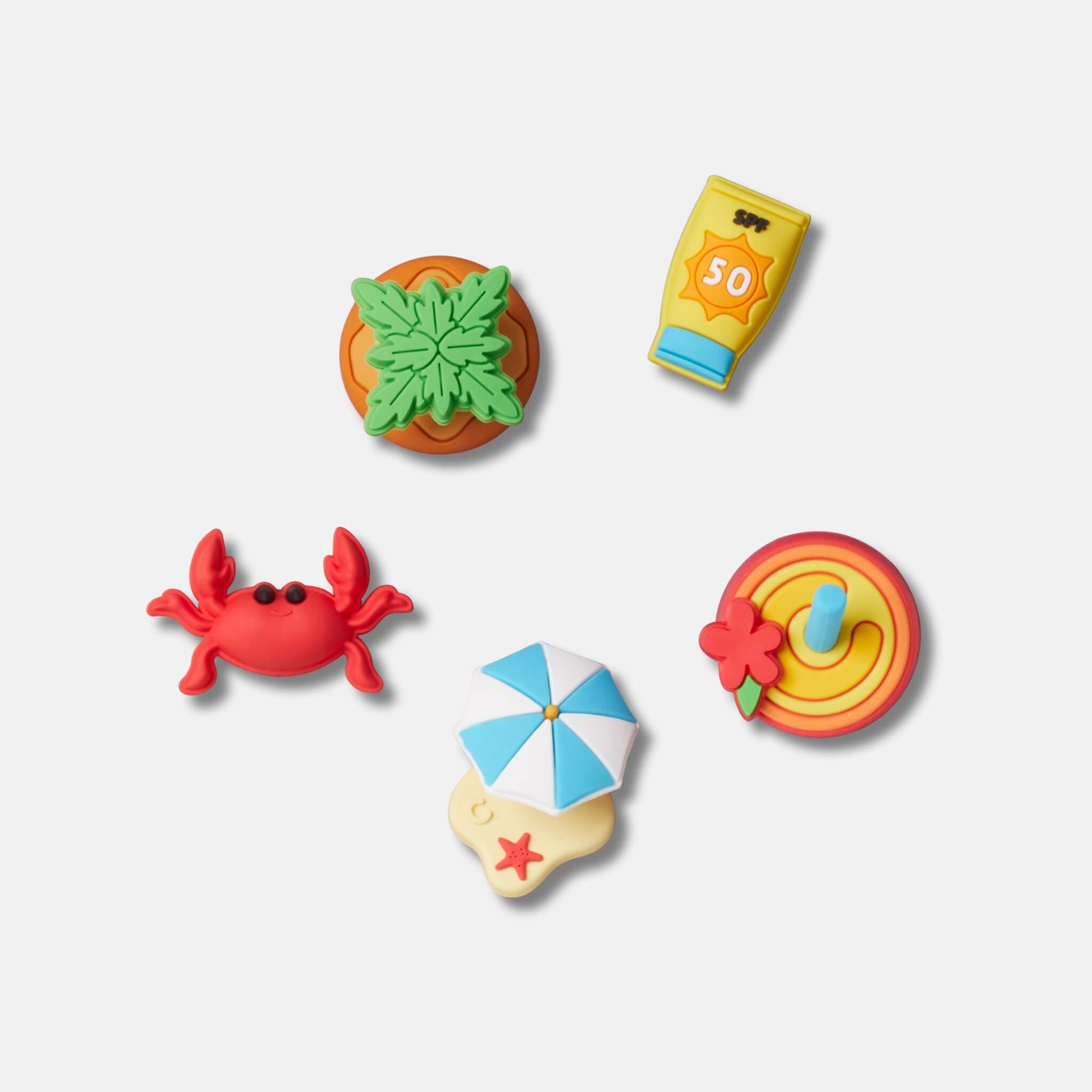 Odznačik Jibbitz – Beachy 5 ks