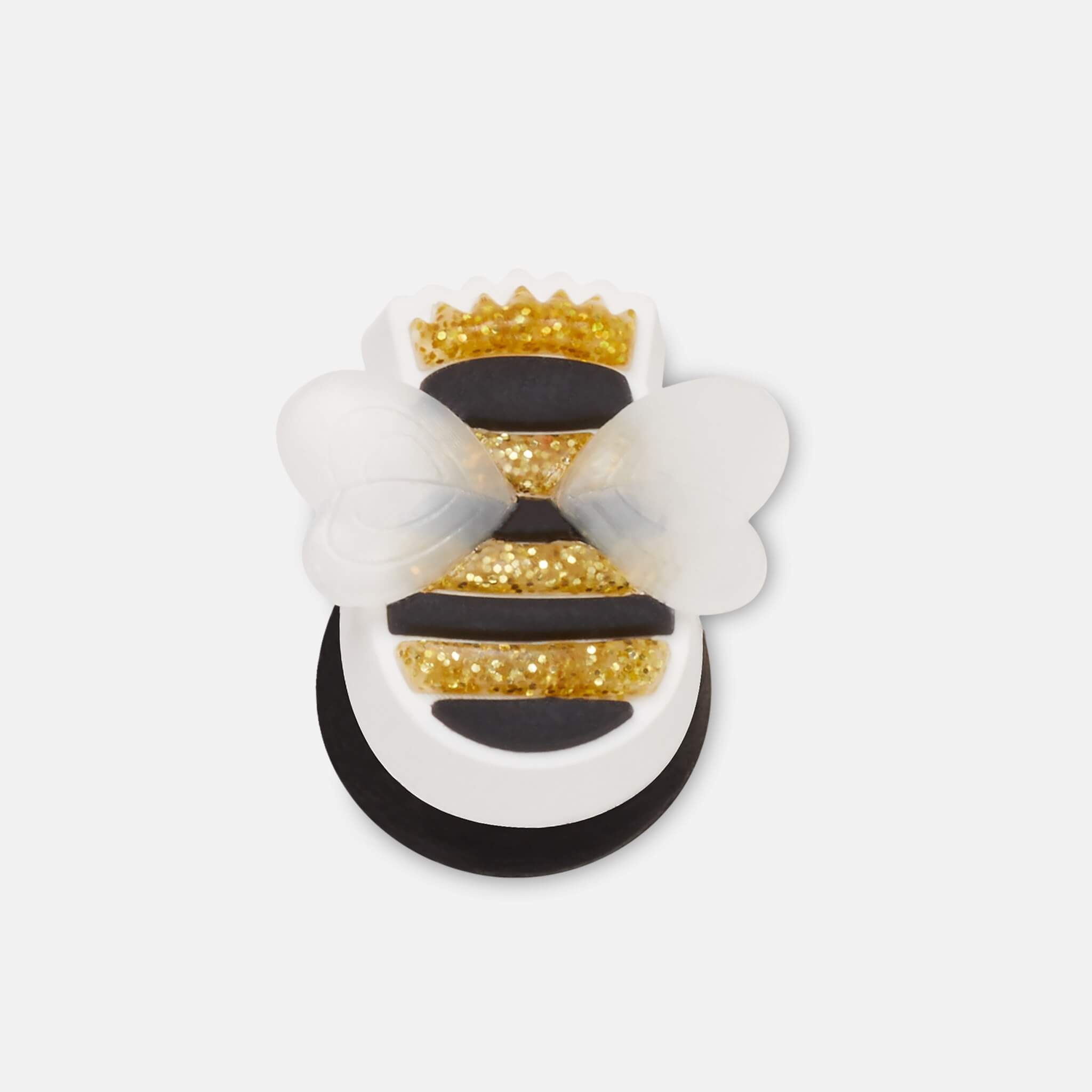 Odznačik Jibbitz – Glitter Queen Bee