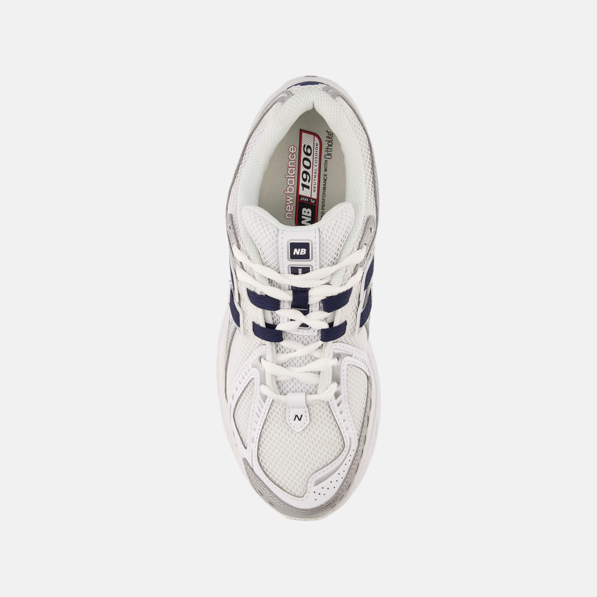Unisex bielo-strieborné voľnočasové tenisky New Balance U1906R