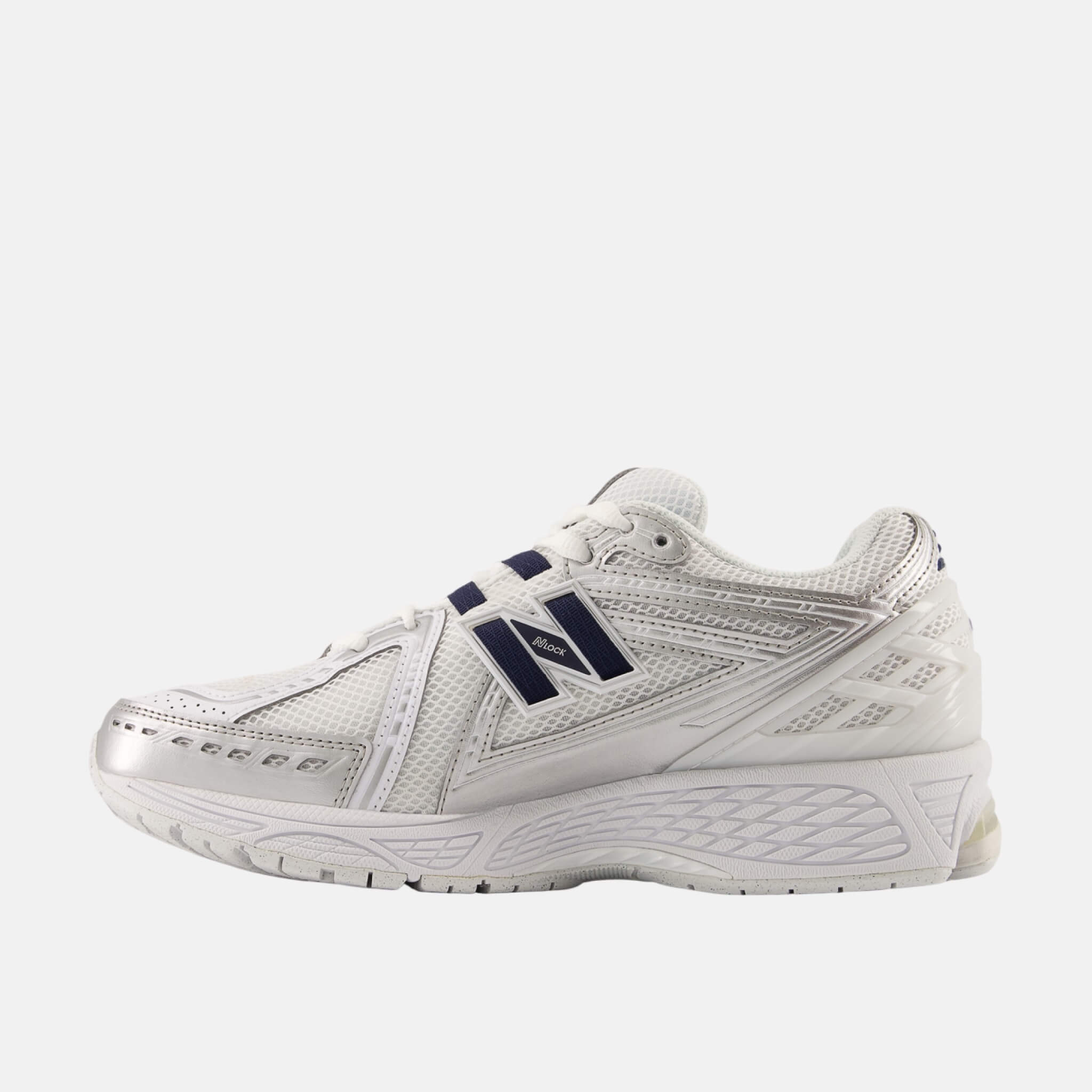 Unisex bielo-strieborné voľnočasové tenisky New Balance U1906R