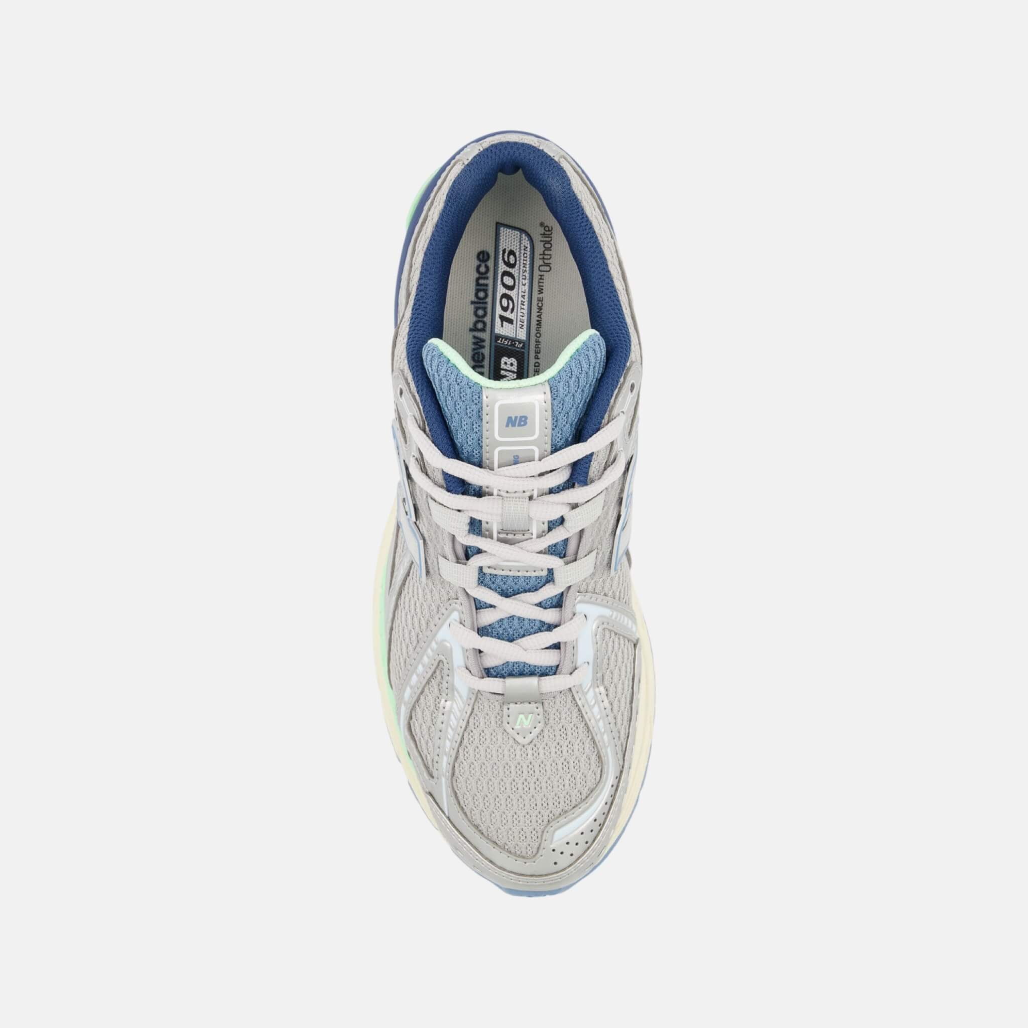 Unisex šedo-modré voľnočasové tenisky New Balance U1906R