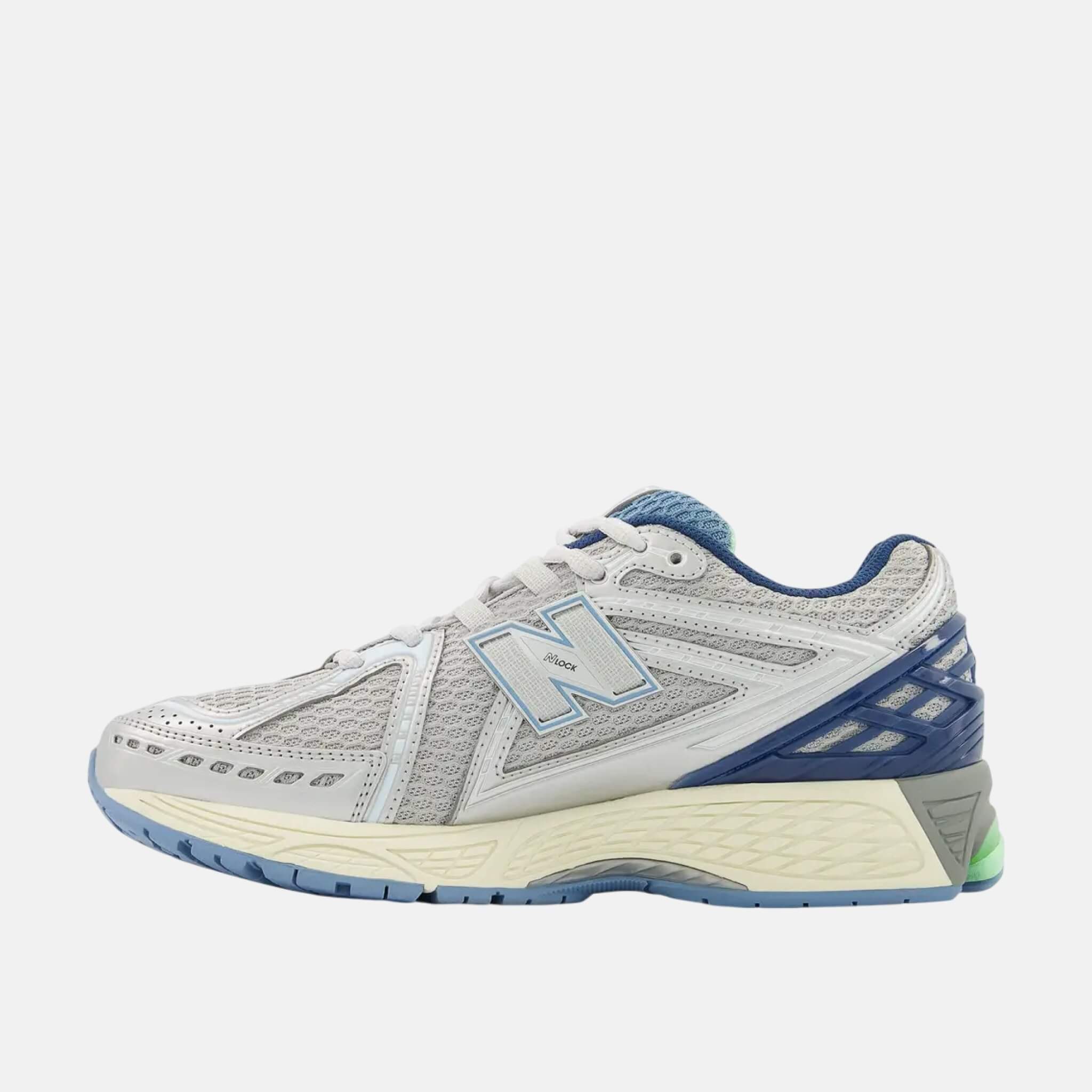 Unisex šedo-modré voľnočasové tenisky New Balance U1906R