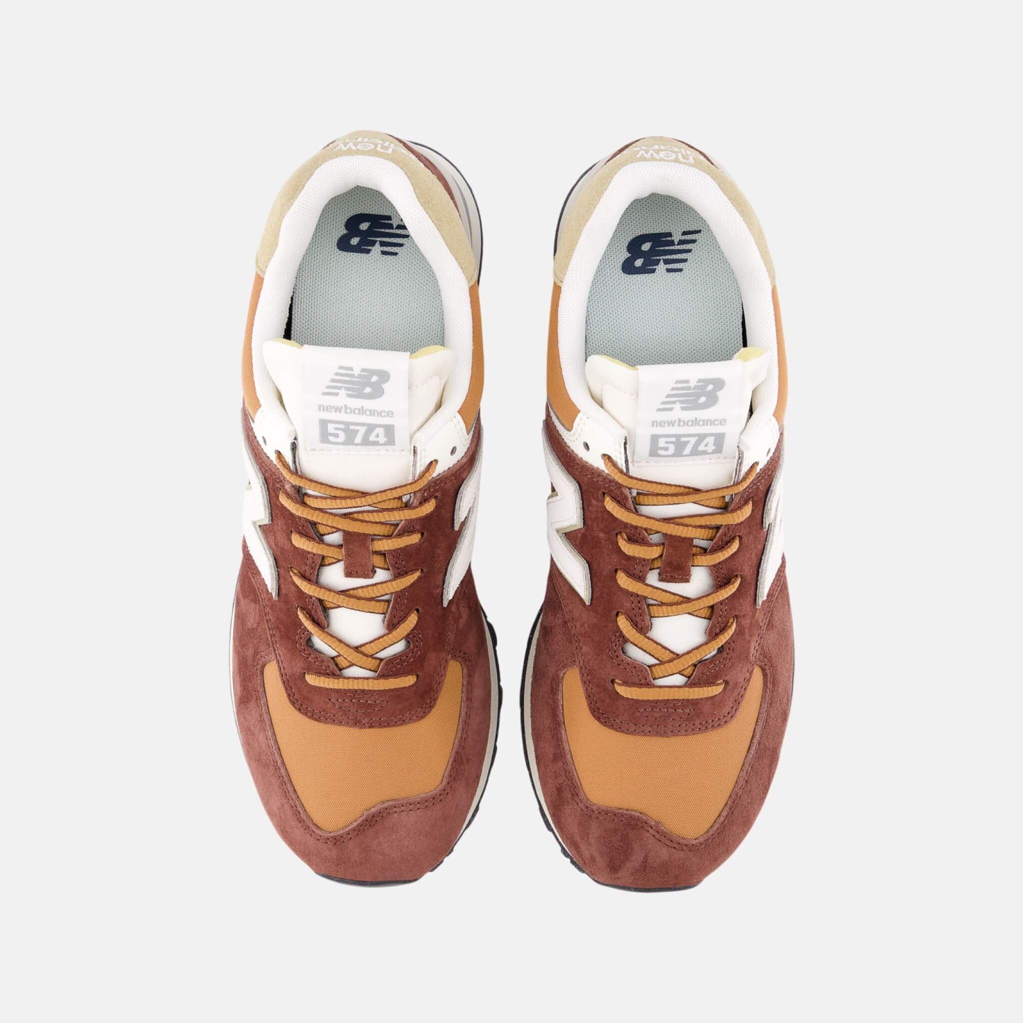 Unisex hnedé voľnočasové tenisky New Balance U574