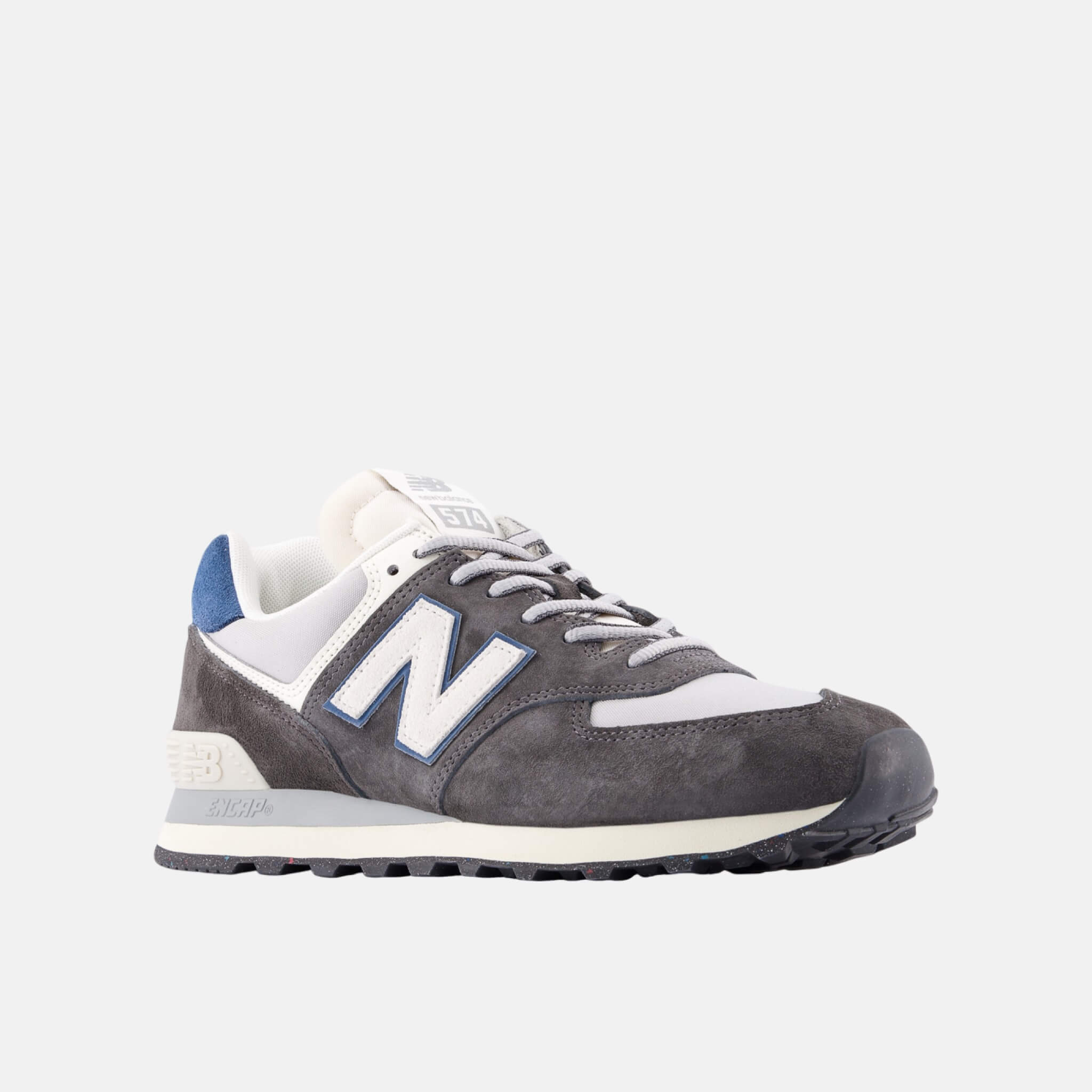 Unisex šedo-modré voľnočasové tenisky New Balance U574