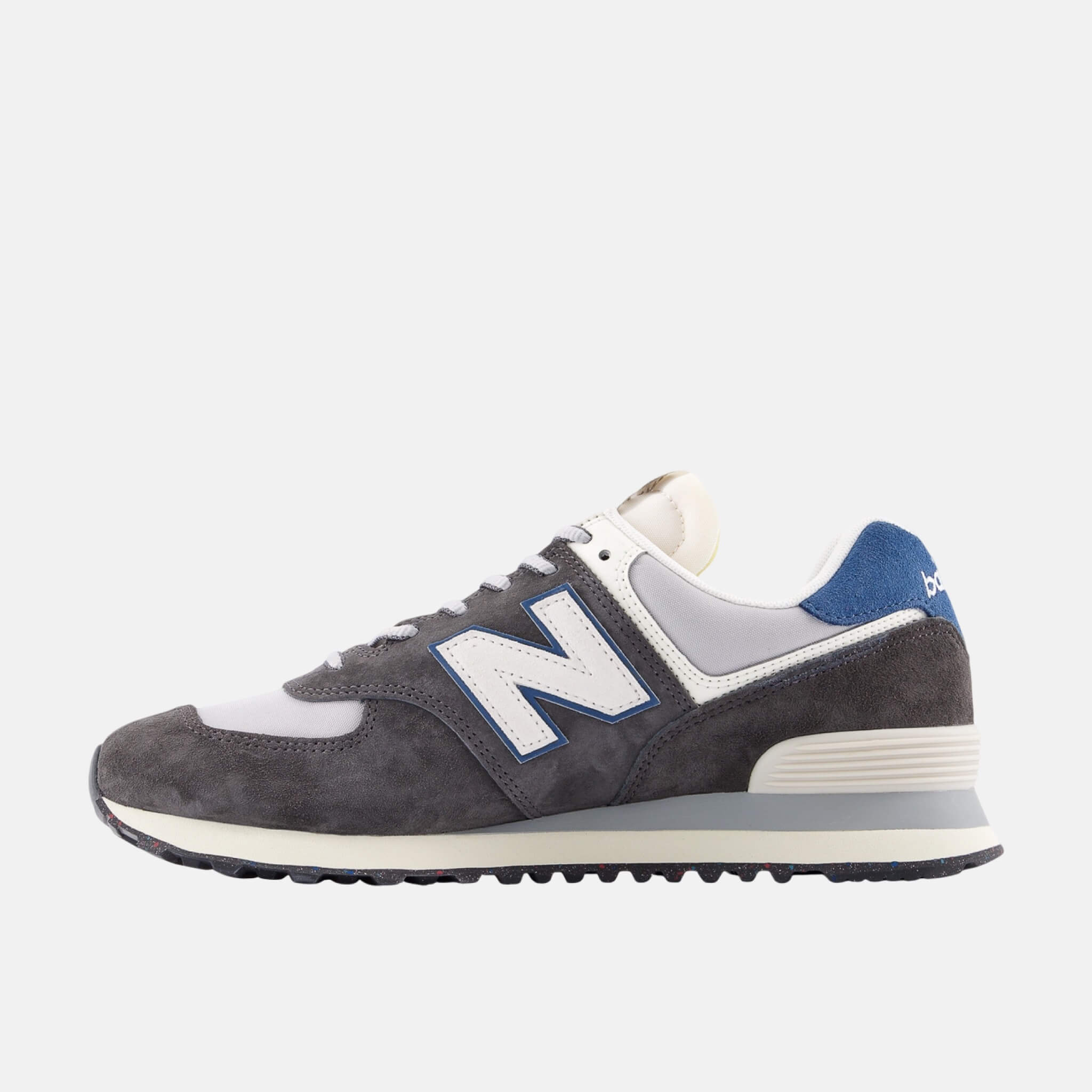 Unisex šedo-modré voľnočasové tenisky New Balance U574