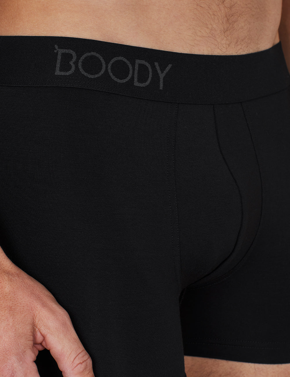 Čierne boxerky Boody Men's Everyday Boxers