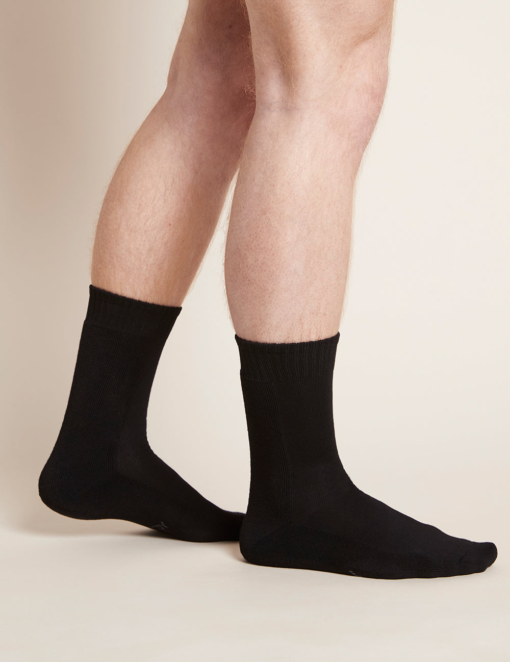 Pánske čierne ponožky Boody Men's Work/Boot Socks