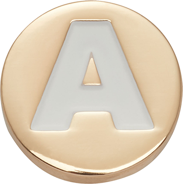 Jibbitz™ - Gold Letter A