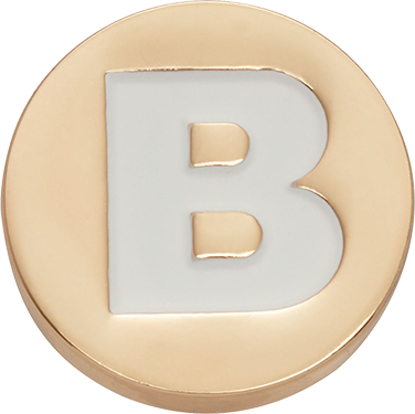 Jibbitz™ - Gold Letter B