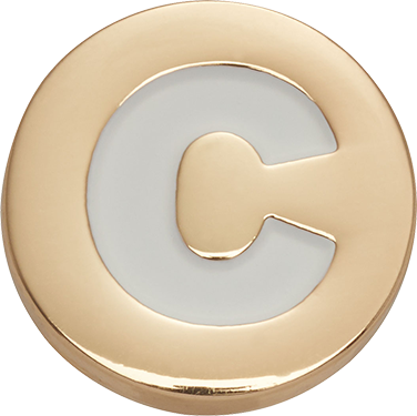 Jibbitz™ - Gold Letter C
