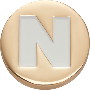 Jibbitz™ - Gold Letter N