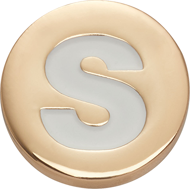 Jibbitz™ - Gold Letter S